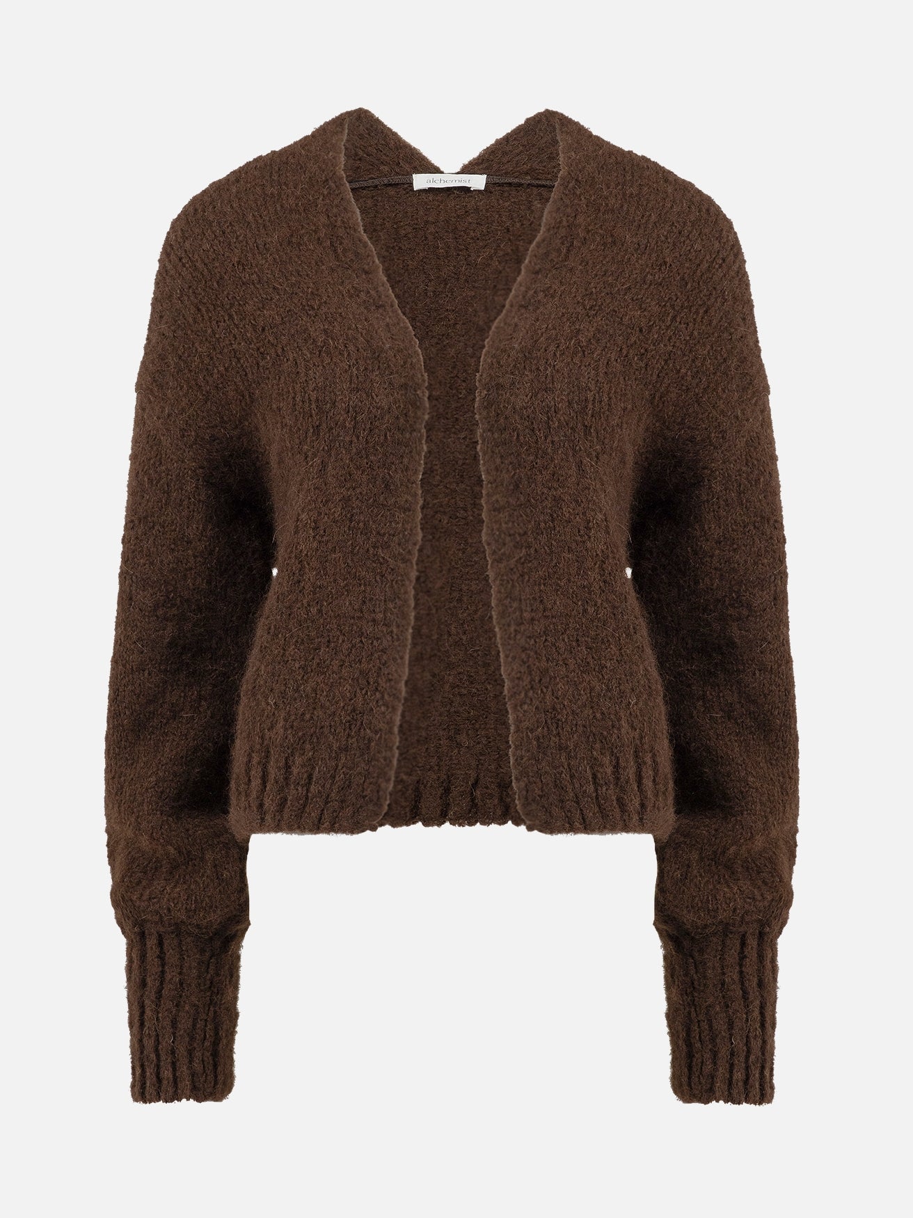 Louiza cardigan | Coffee brown