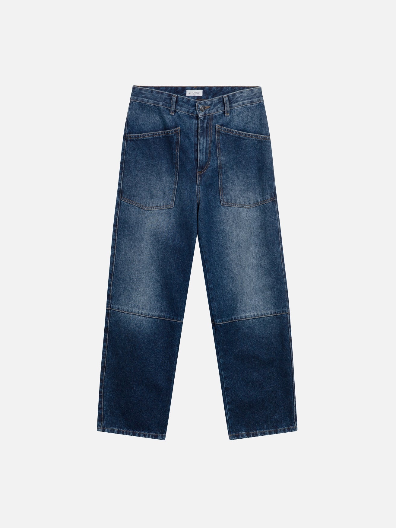 Heather Denim | Dark-Blue-Vintage