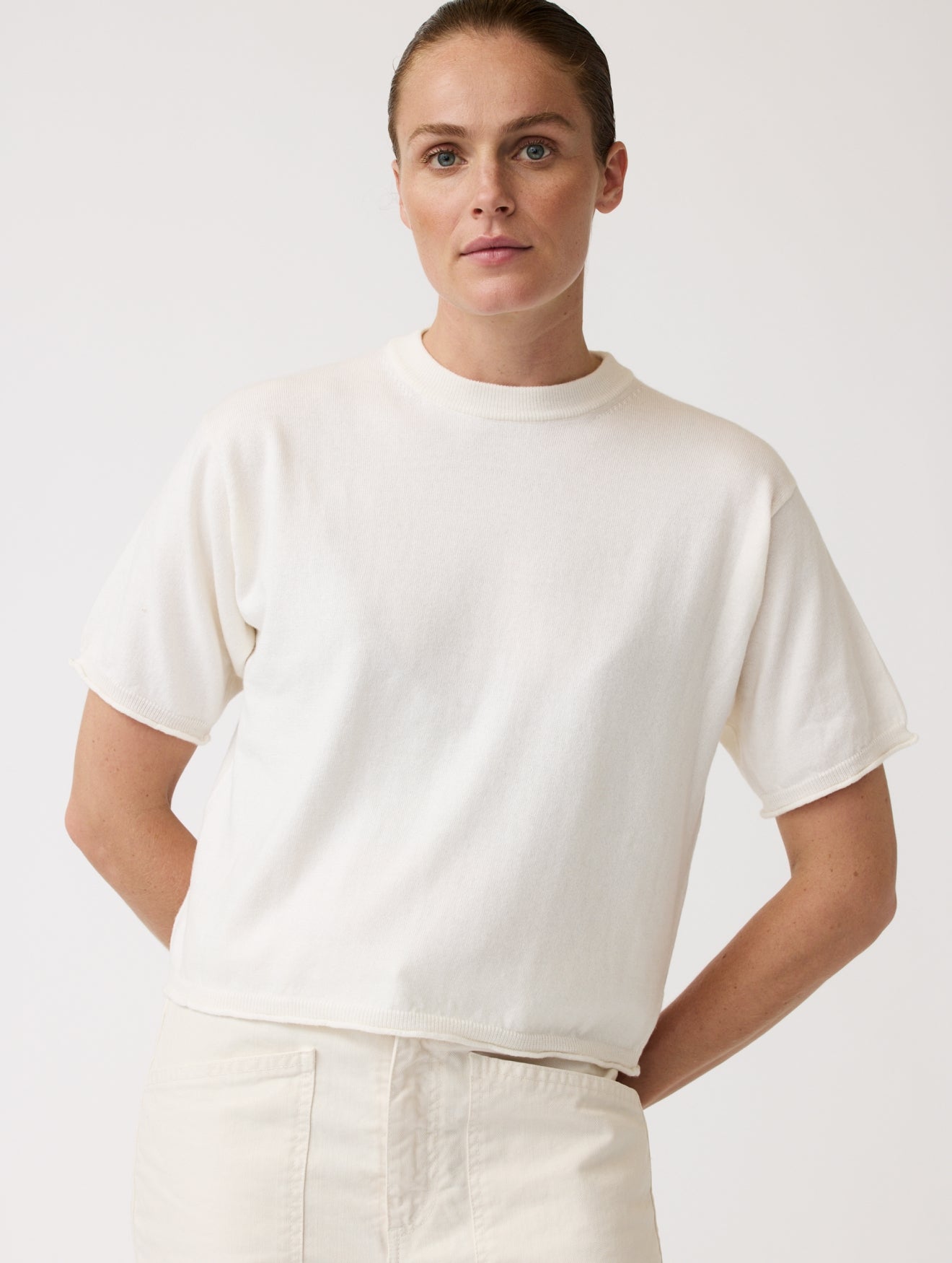 Heather Denim | Ecru