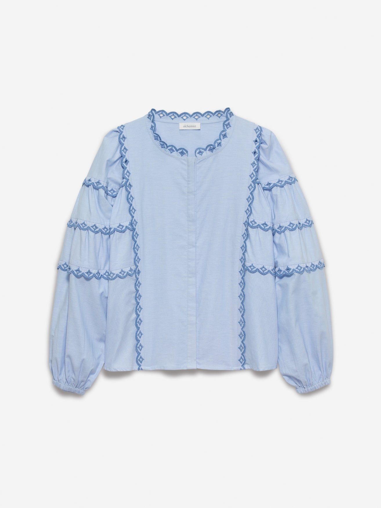 Milly Blouse | Sky blue