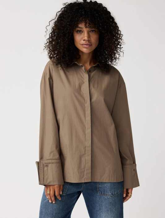 Isabelle Blouse | Khaki