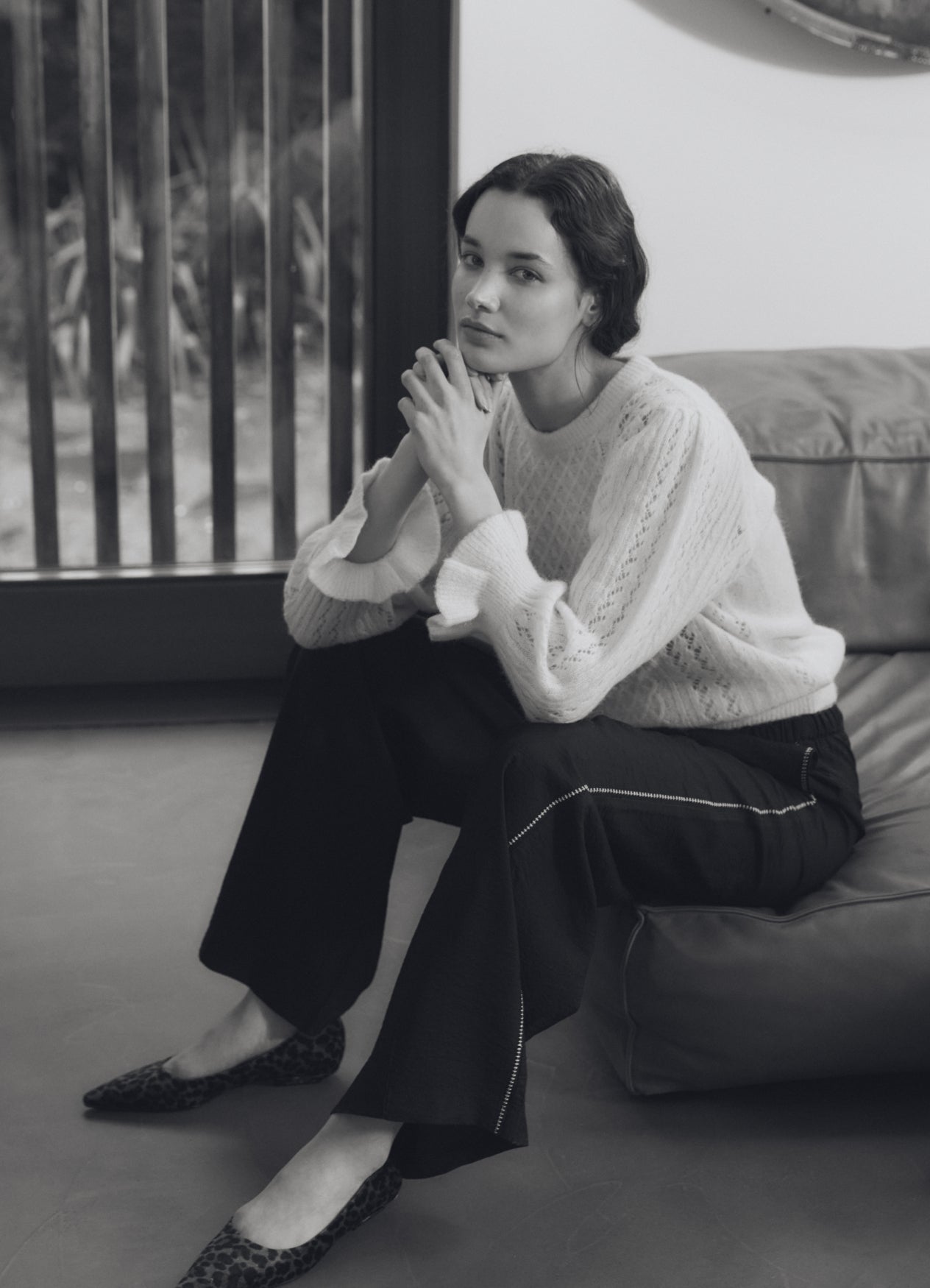 Anna Pullover | Wool white