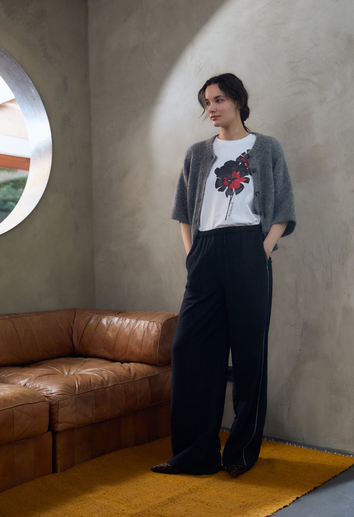 Caroline | Dark grey melange