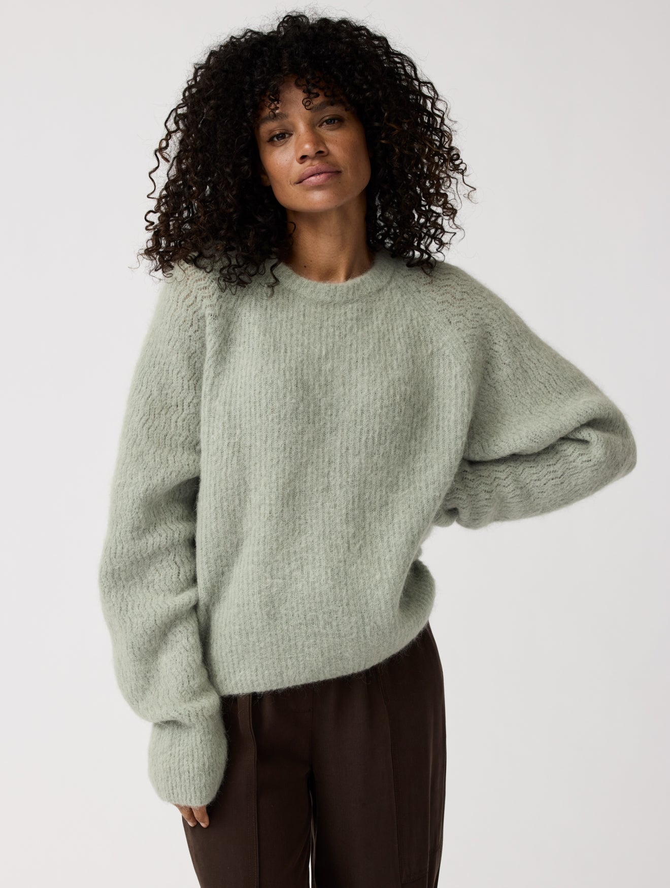 Sesame Pullover | Sage