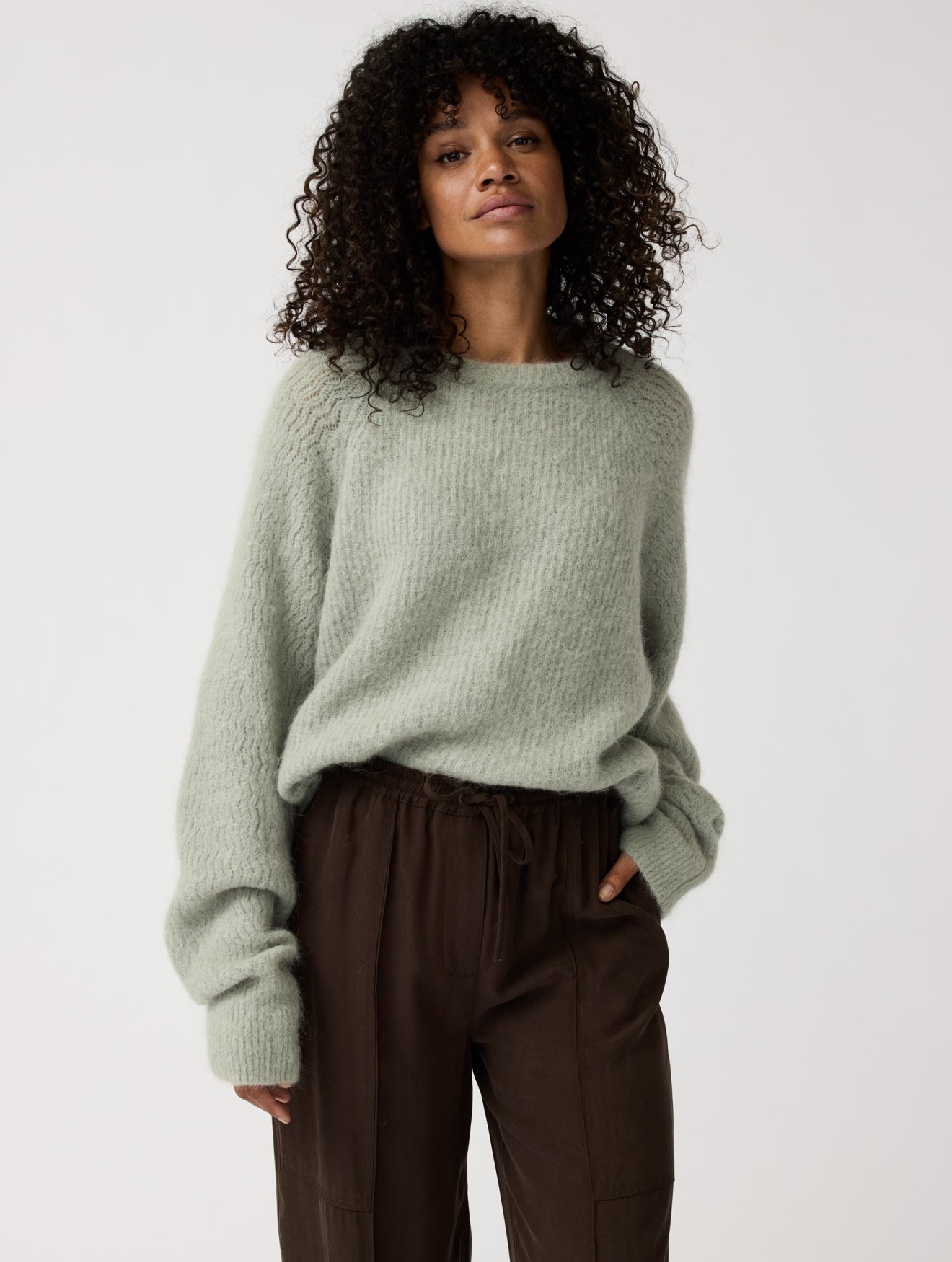 Sesame Pullover | Sage
