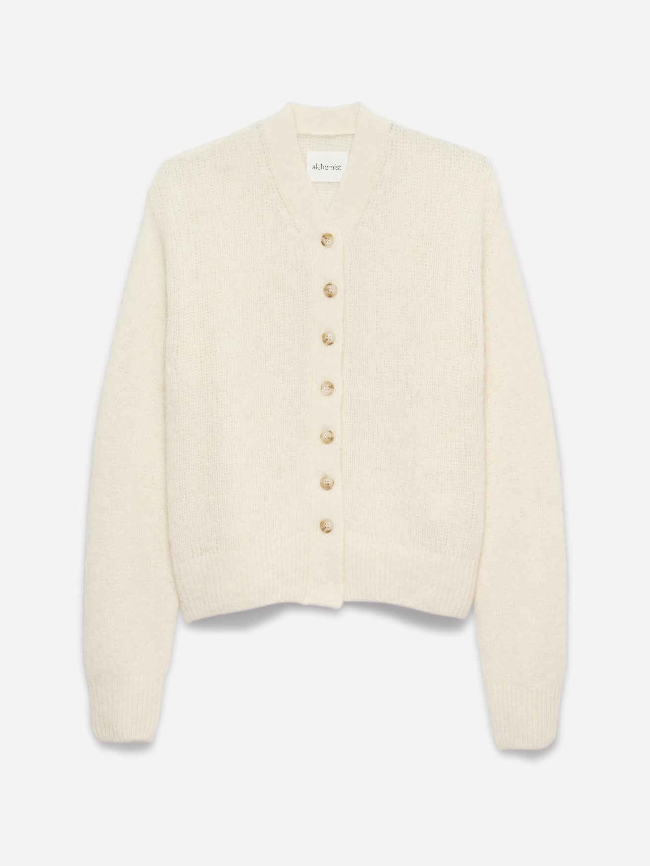 Jade Cardigan | Wool white