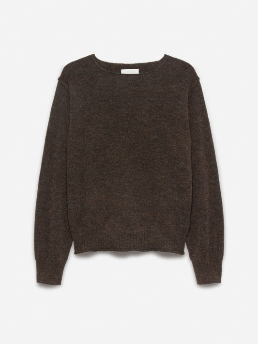 Lupin Pullover | Dark brown