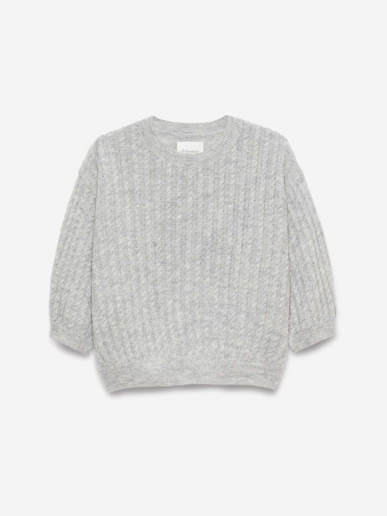 Sam Pullover | Light grey melange