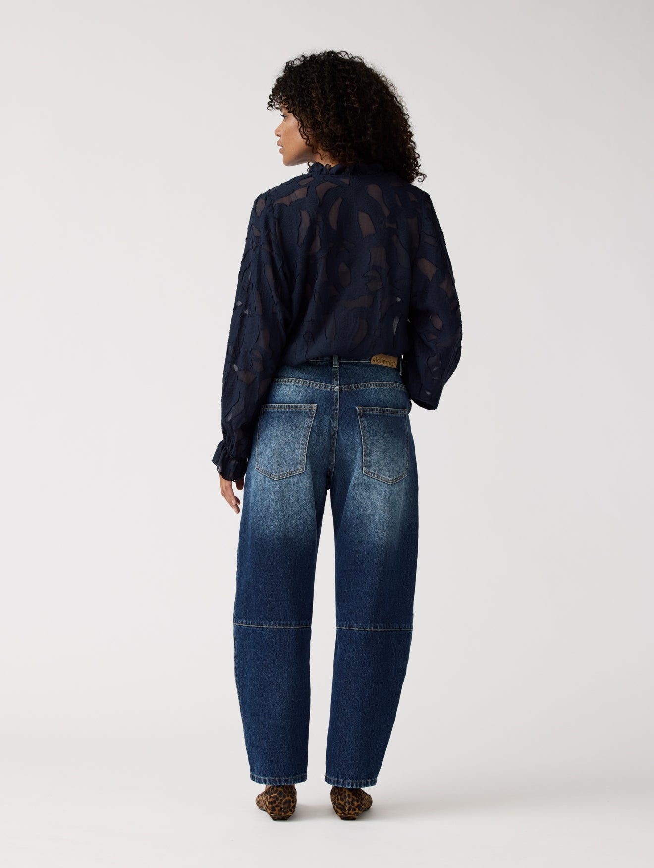 Ella Top | Navy