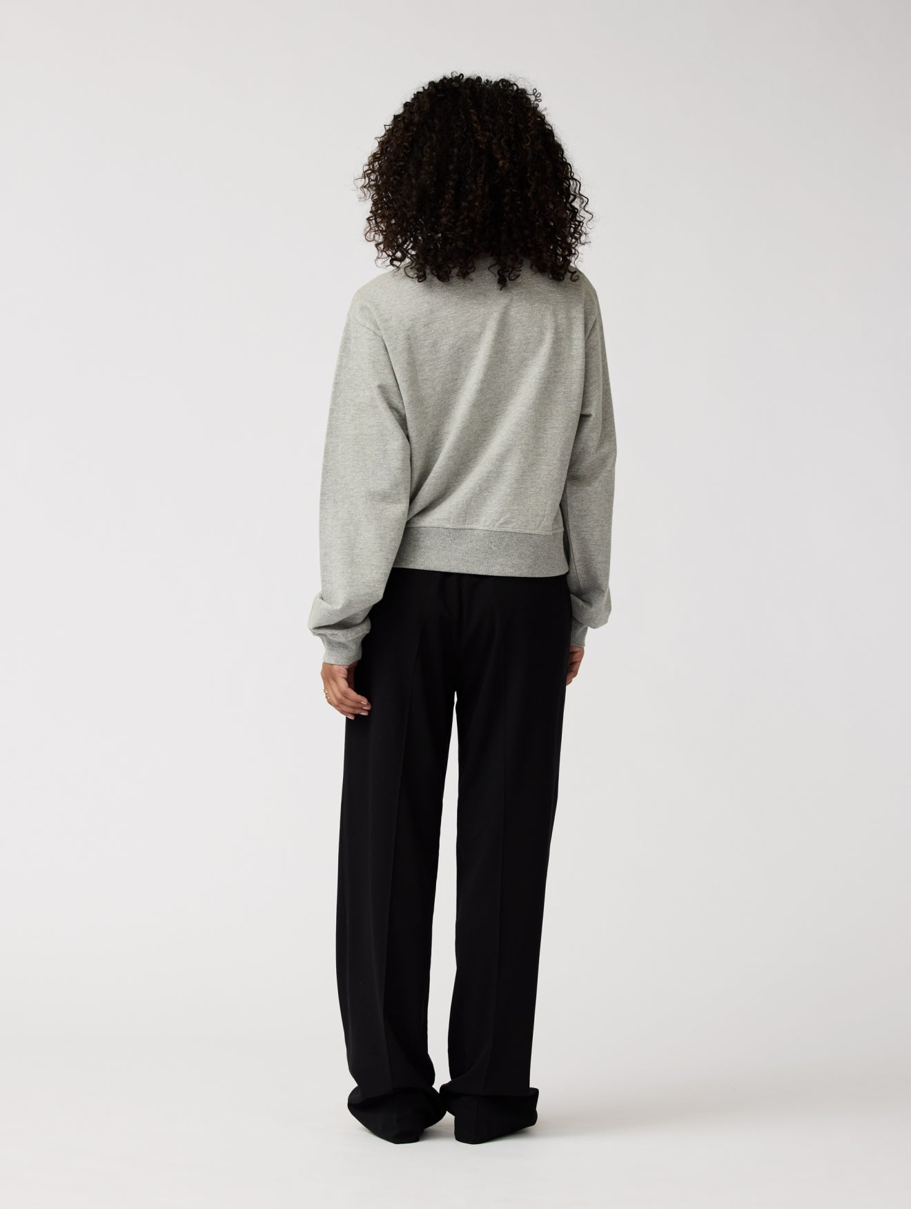 Nella Sweater | Grey melange
