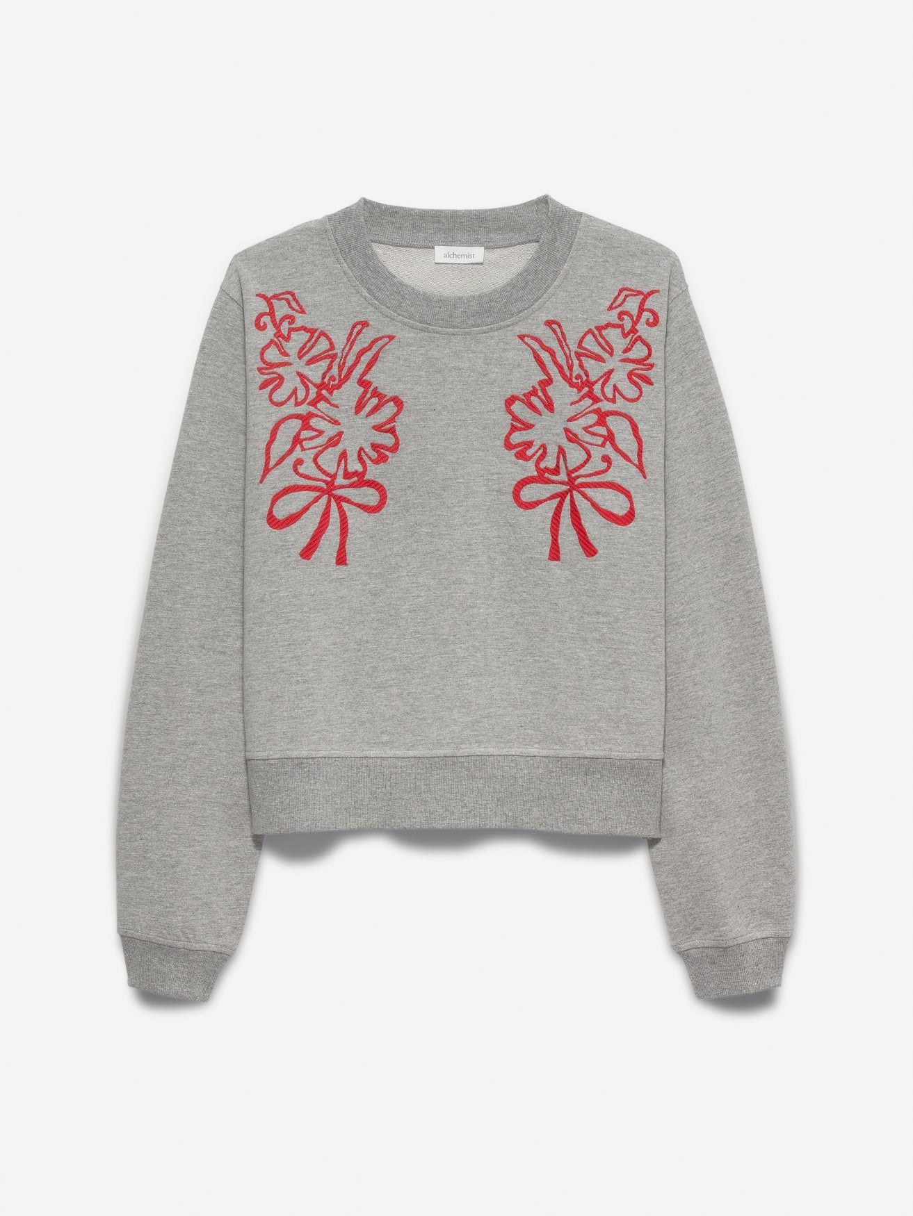 Nella Sweater | Grey melange