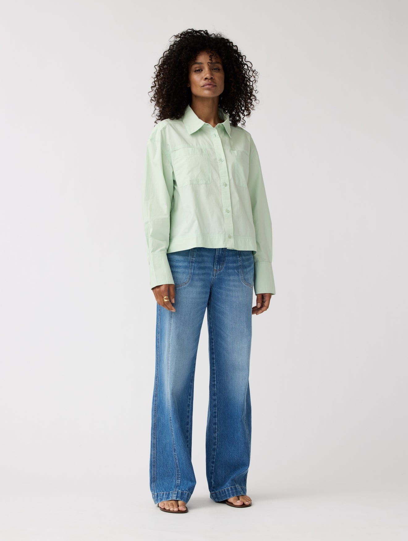 Blouse Loes | Celadon