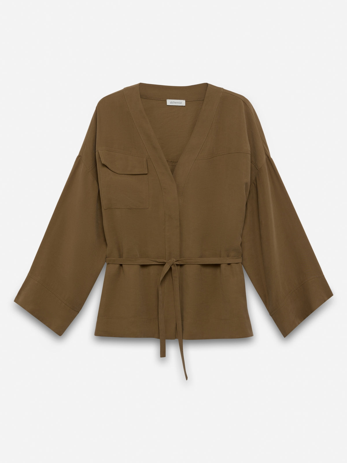 Top Lieke | Dark Khaki