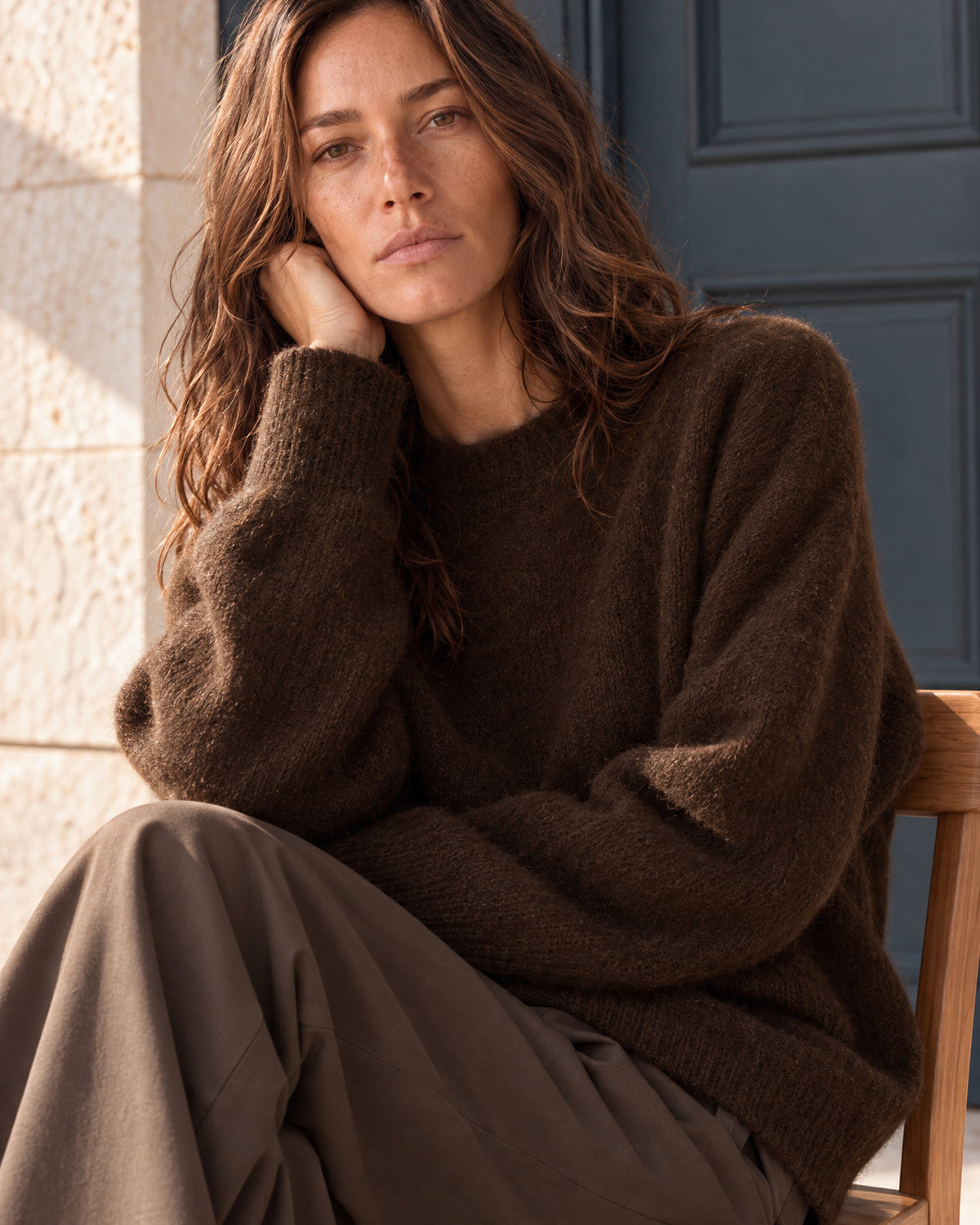 Sweater José | Dark brown