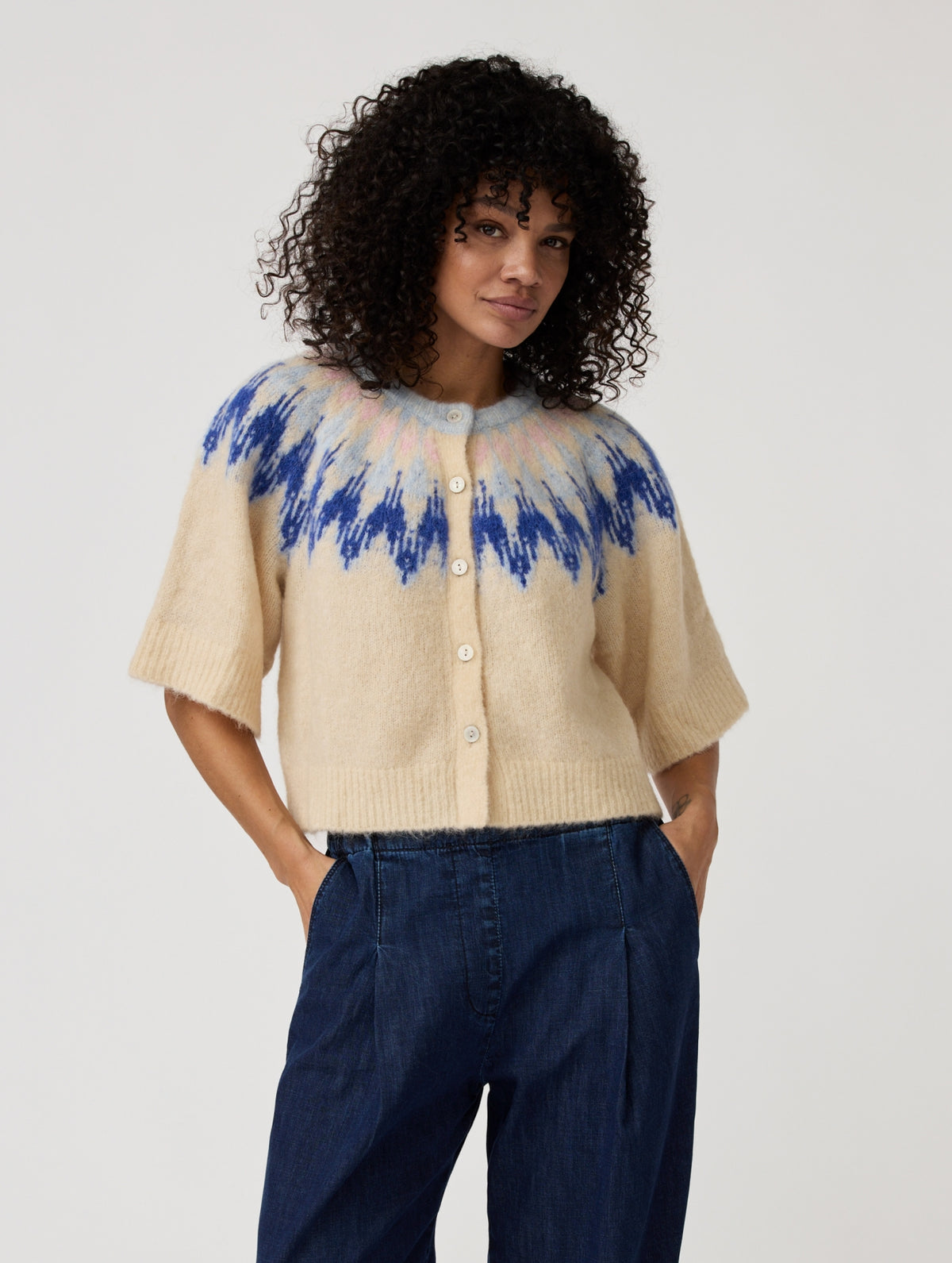 Cardigan Mimosa | Blue