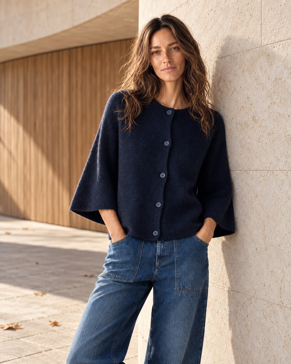 Cardigan Mimosa | Navy