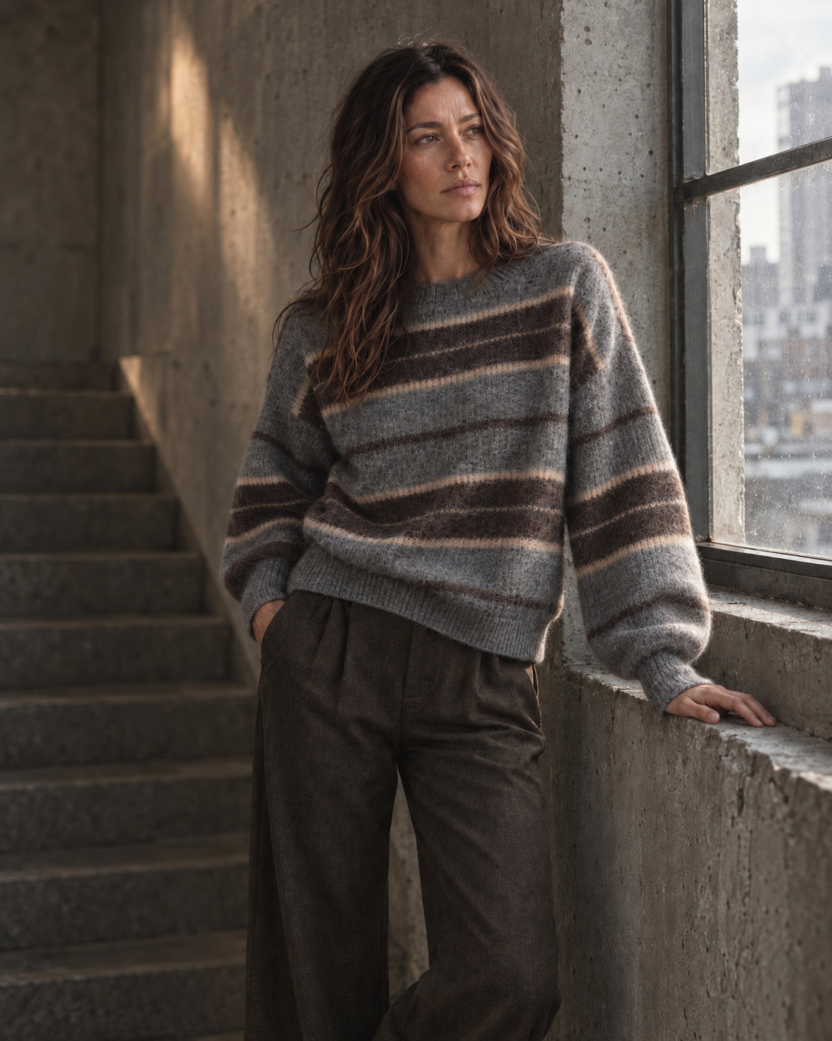Sweater Dori | Mid Grey