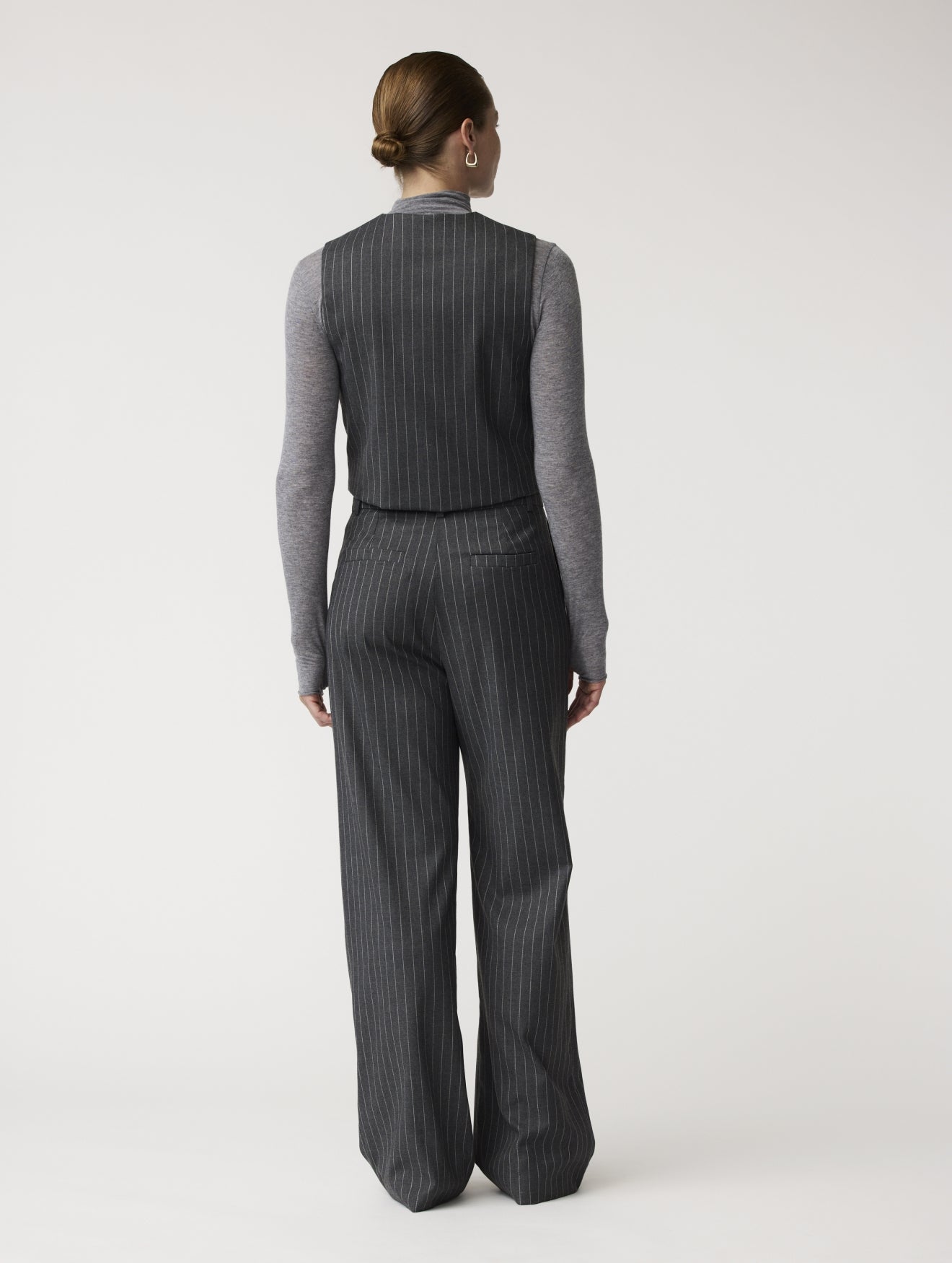 Hazel pinstripe gilet