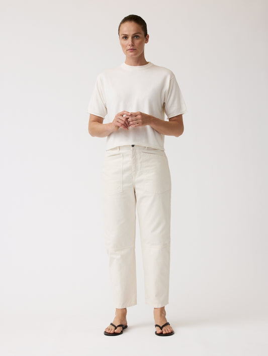 Heather Denim | Ecru