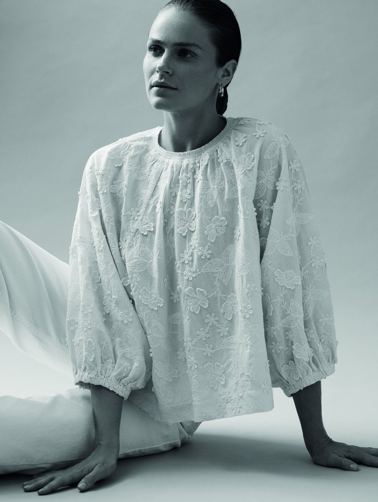 Cilantro Top | Ecru