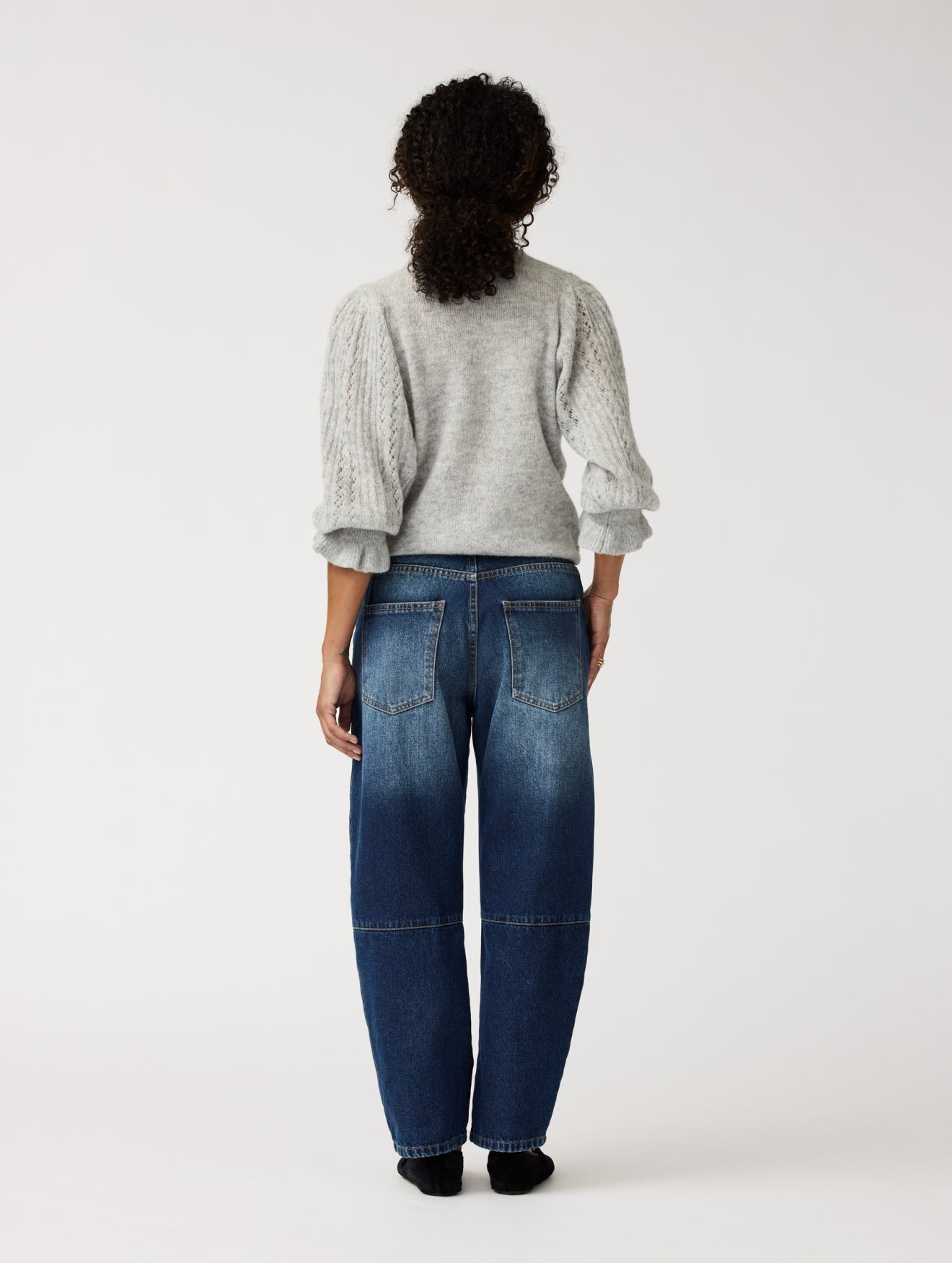Anna Pullover | Light grey melange