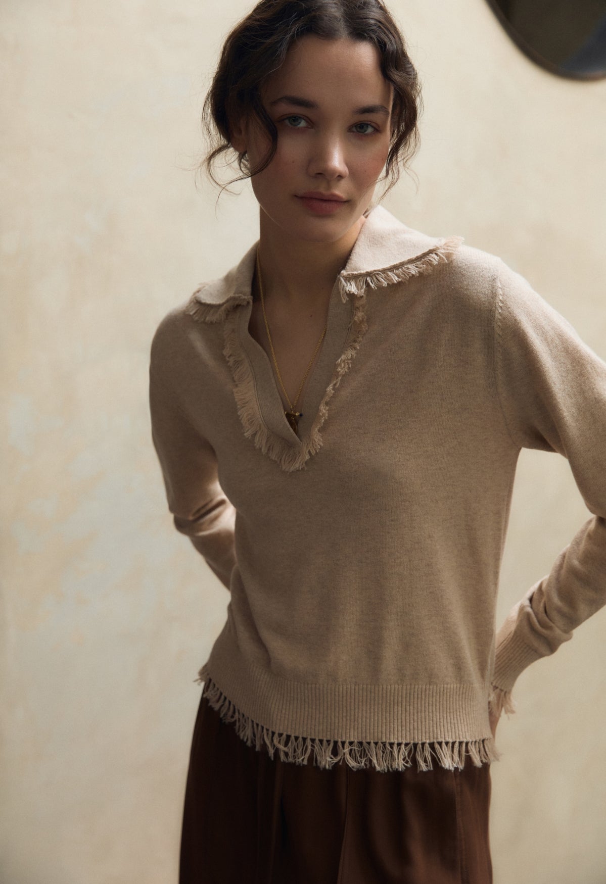 Ava Pullover | Oatmeal