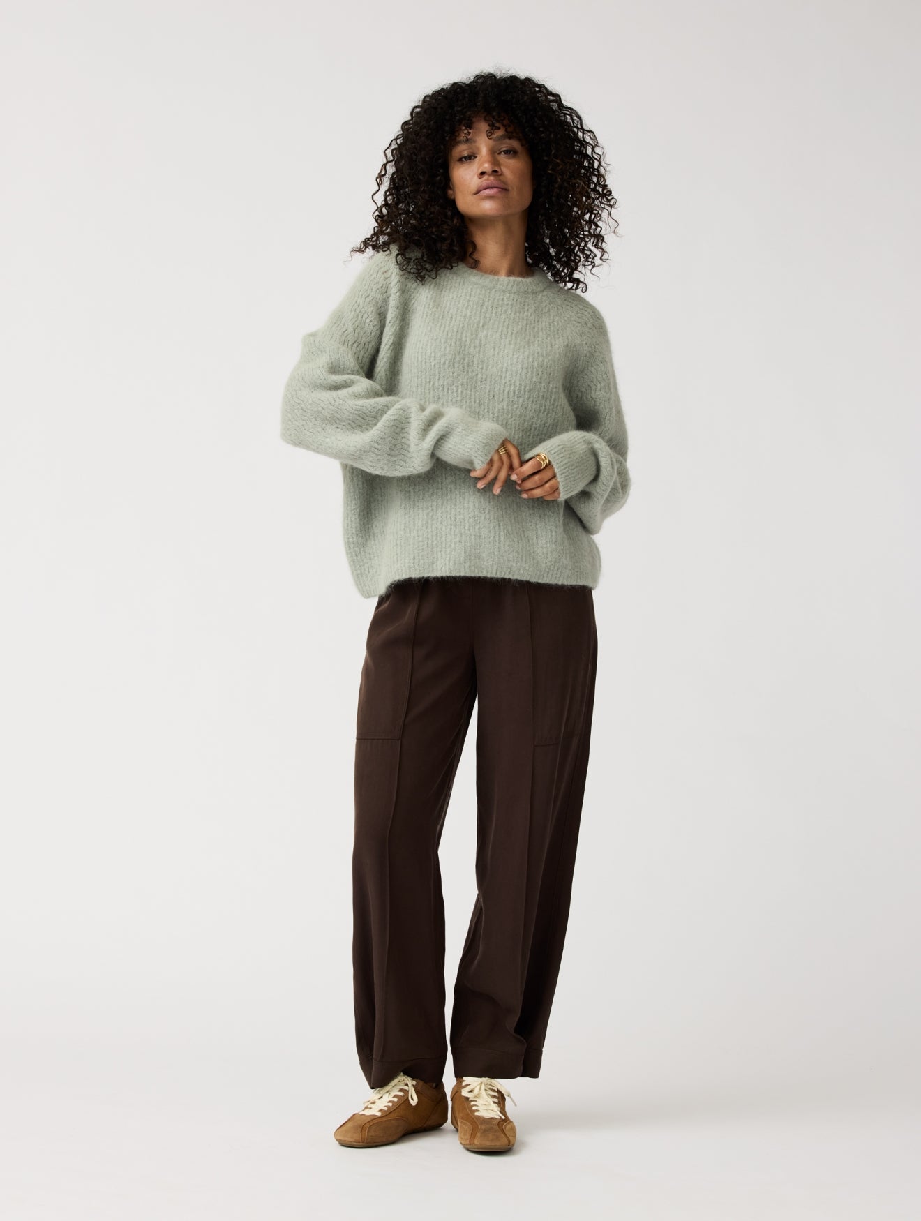 Sesame Pullover | Sage