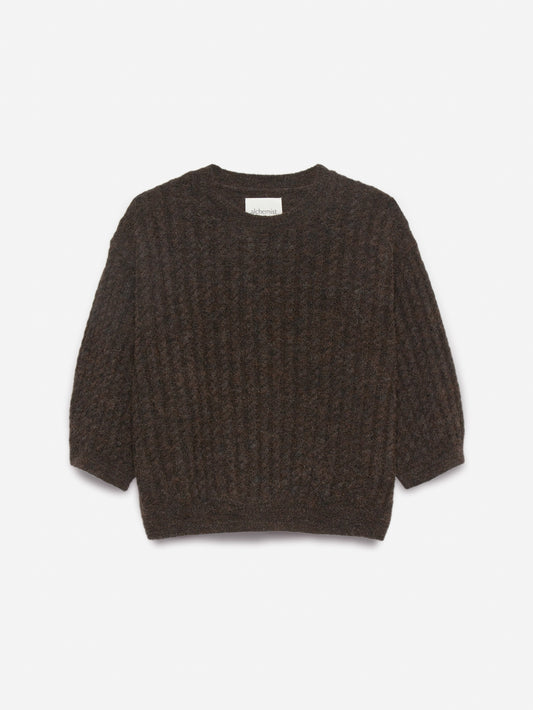 Sam Pullover | Dark brown
