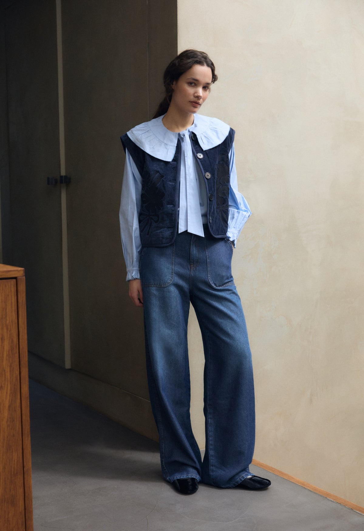 Star Pants | Blue denim