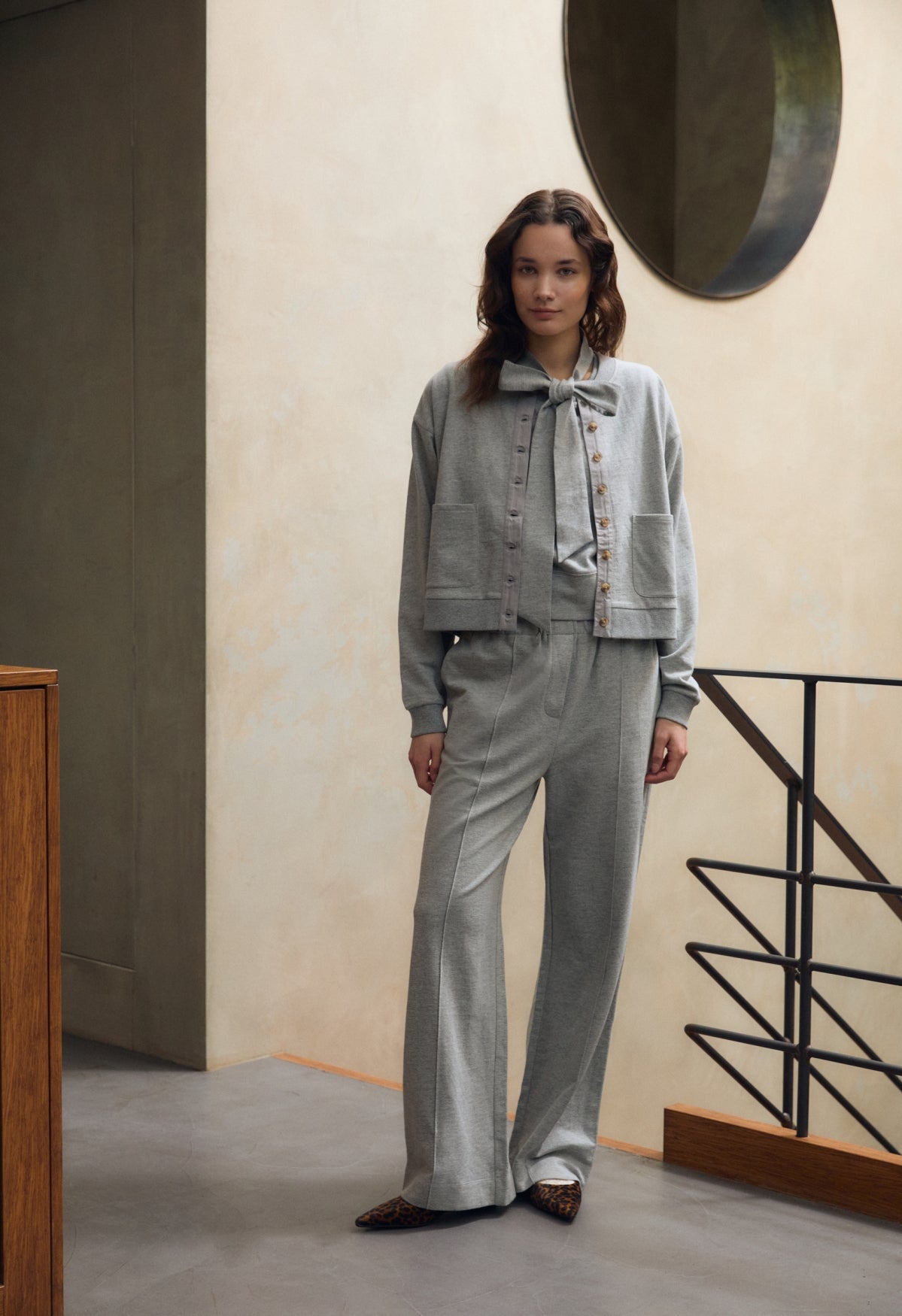 Moonflower Pants | Grey melange