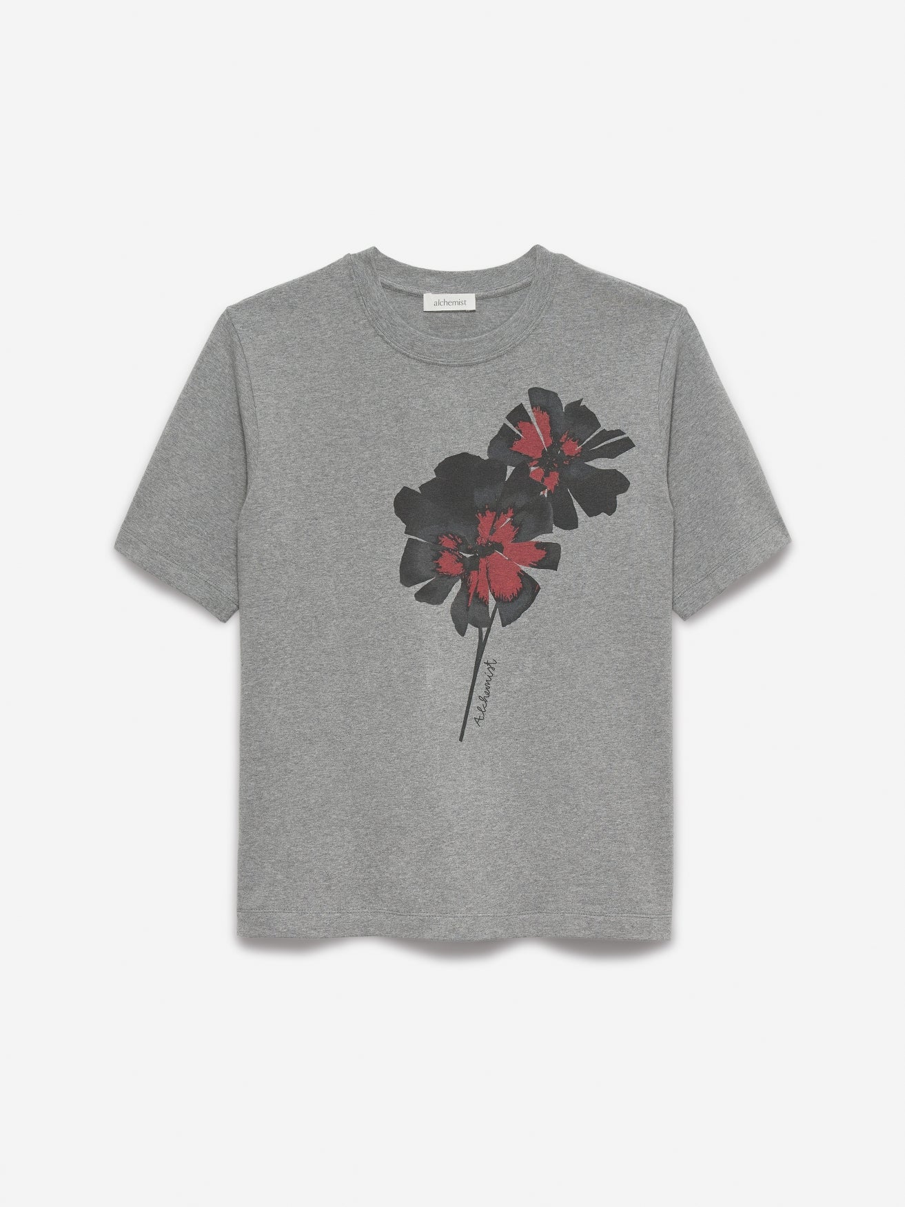 Mila Tee | Grey melange
