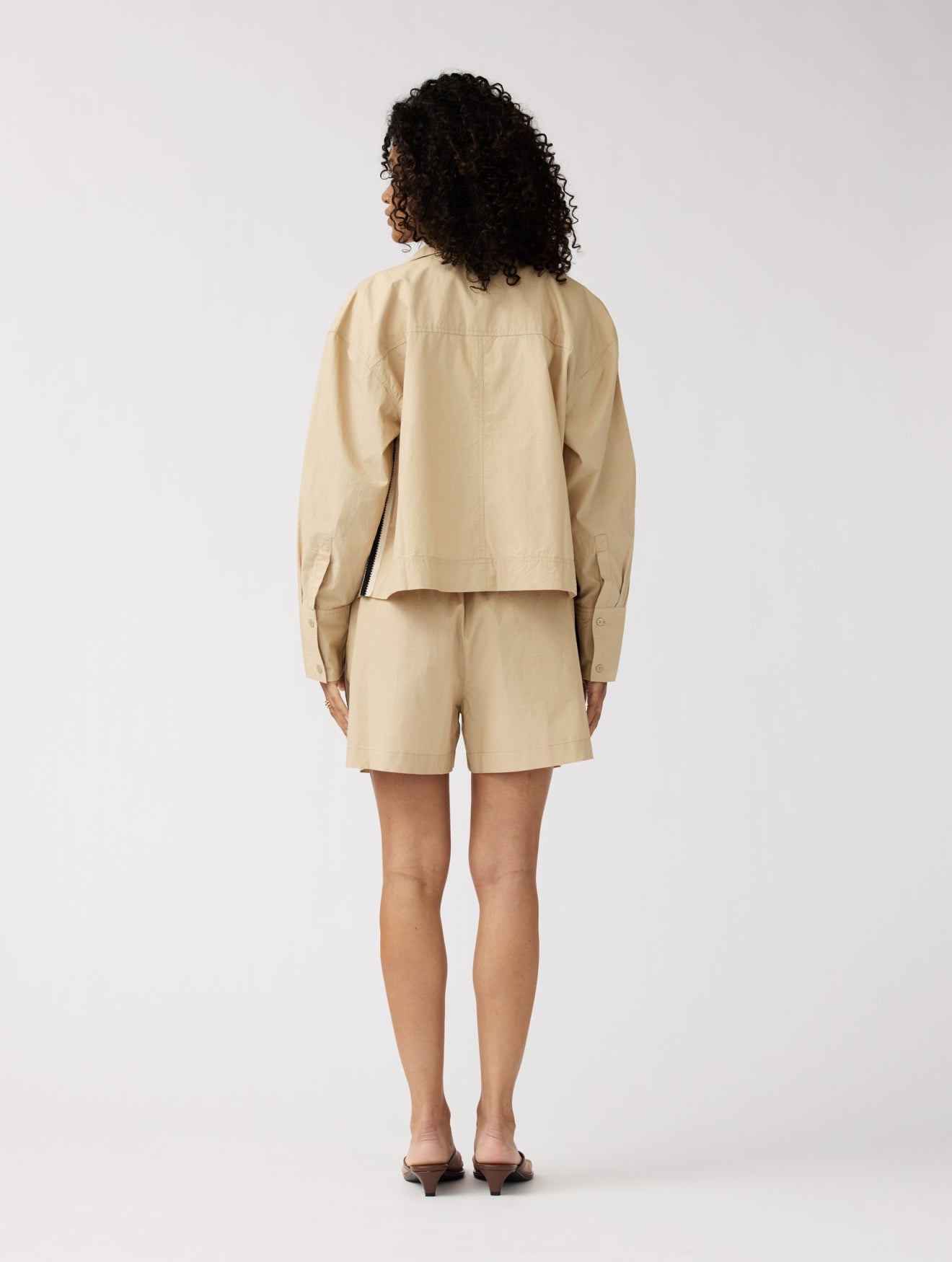 Blouse Loes tape | Sand