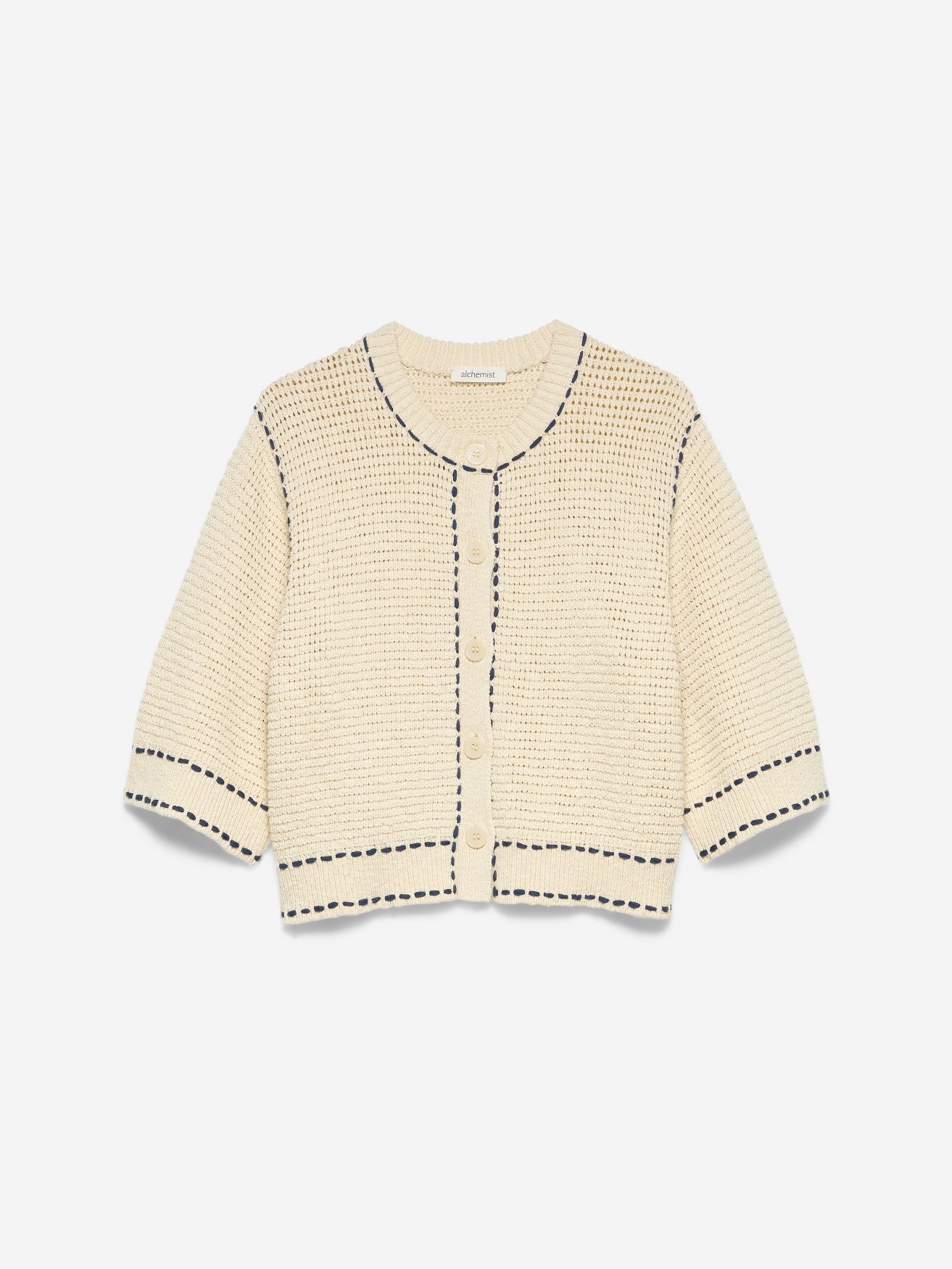 Cardigan Caroline | Wool white