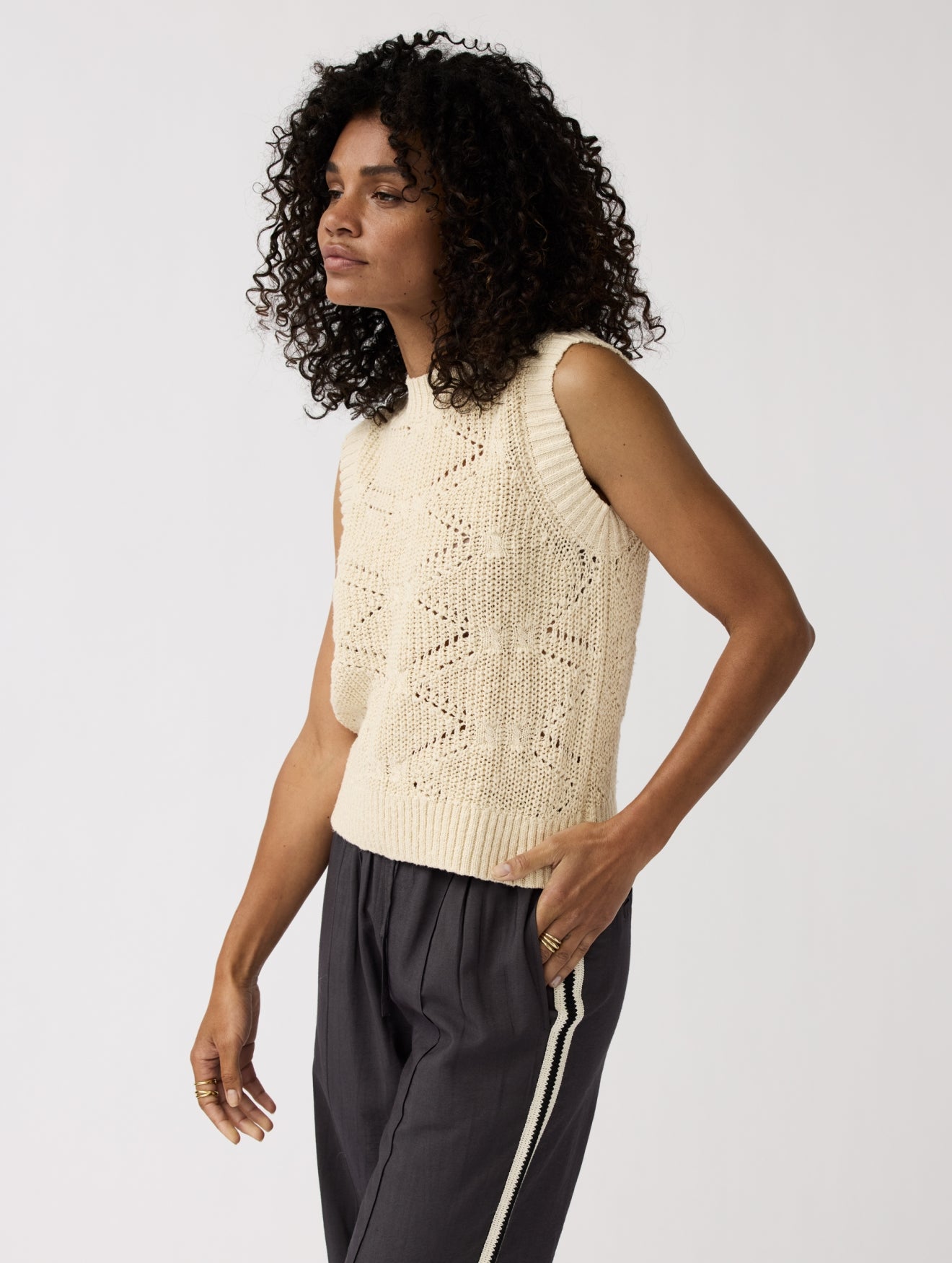 Slipover Kate | Wool white
