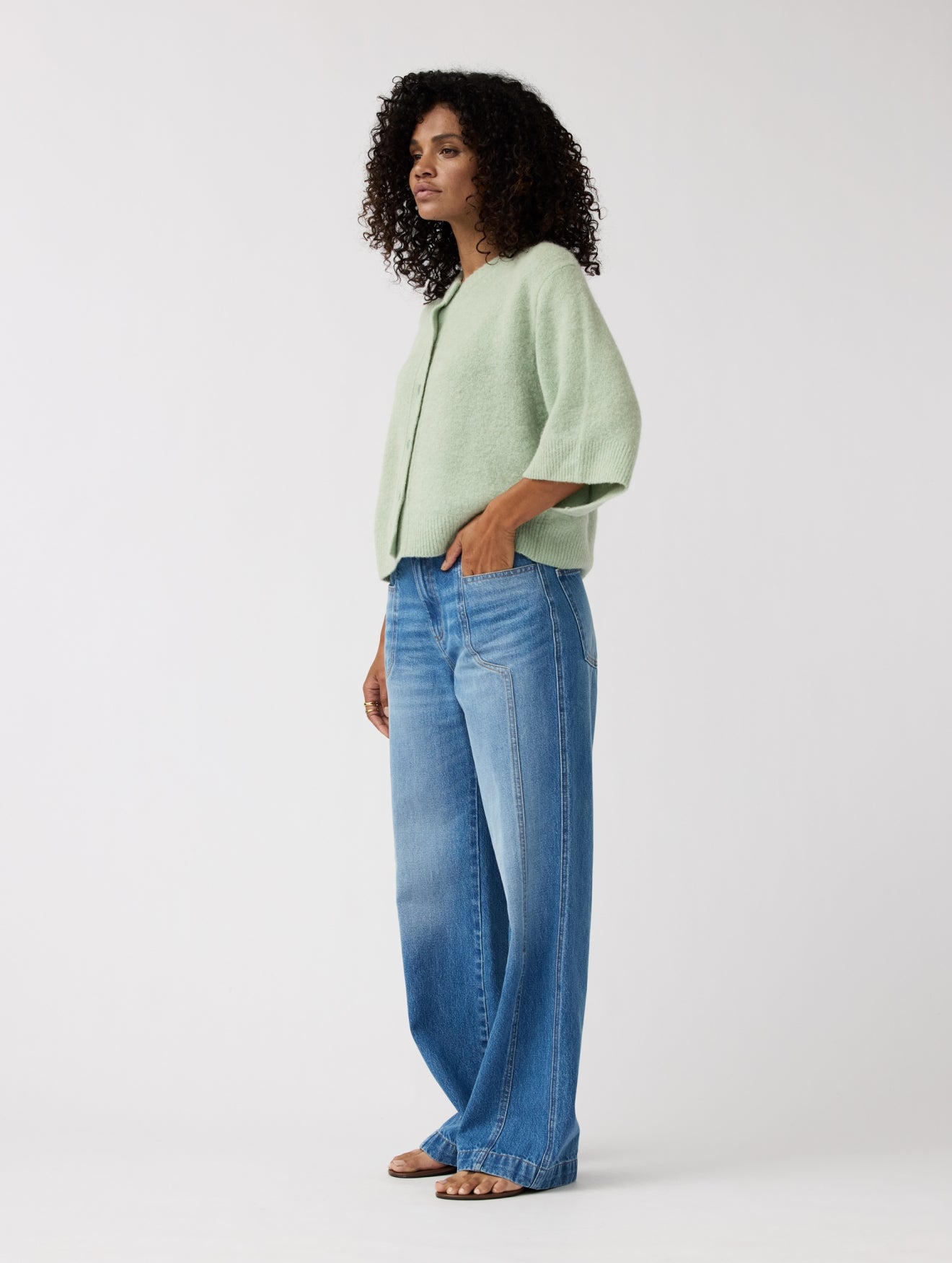 Cardigan Caroline | Celadon