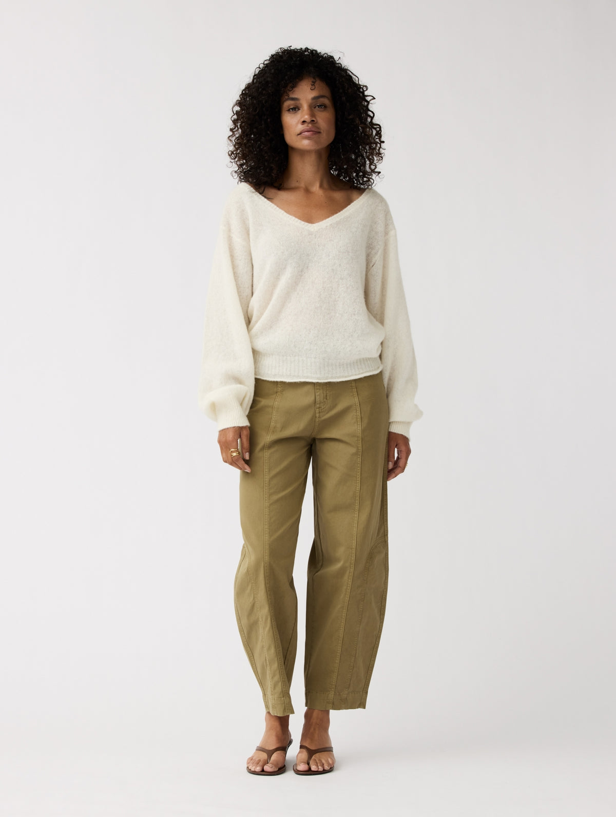 Pants Abbi | Khaki