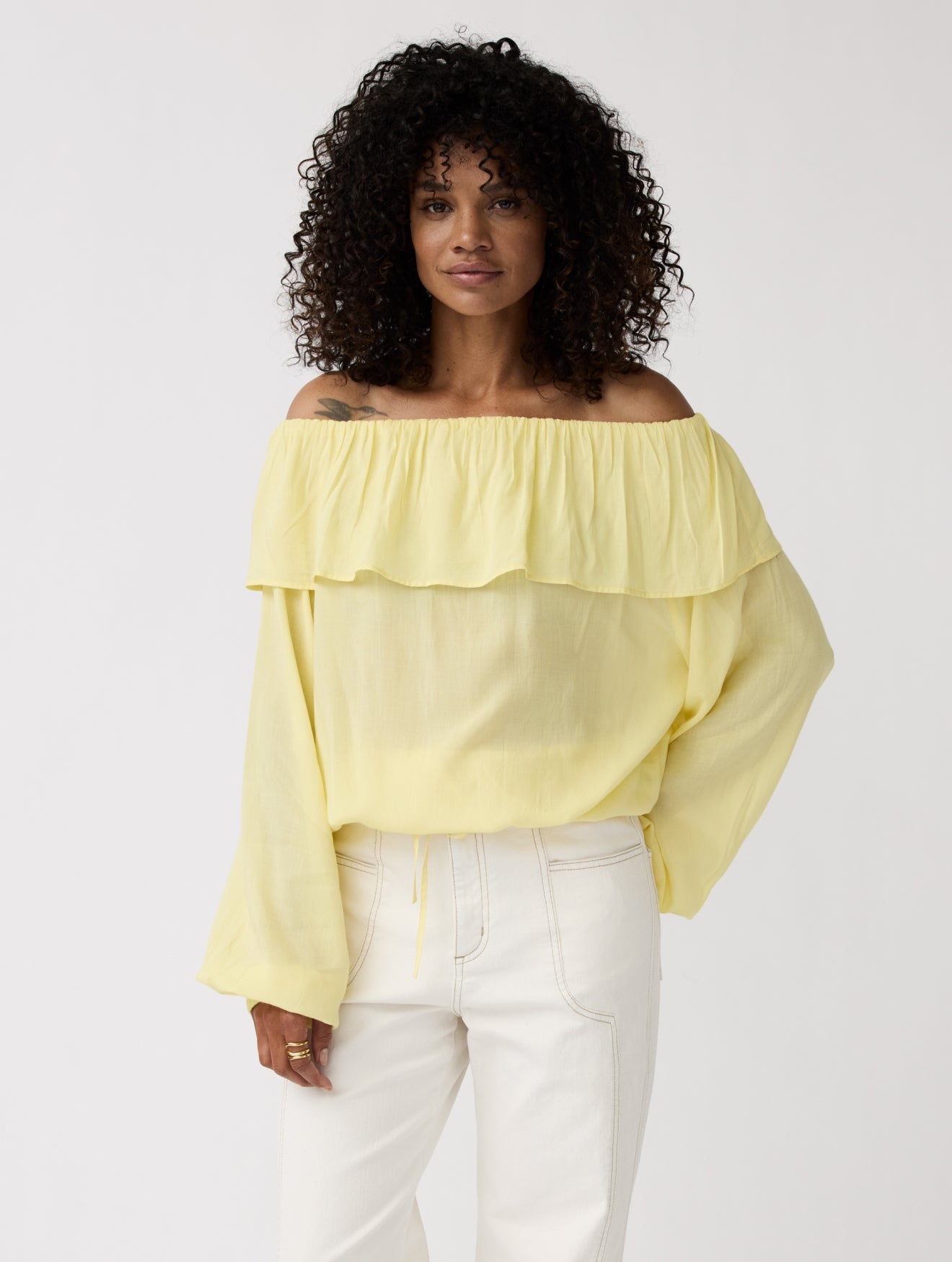 Top Pomme | Butter yellow