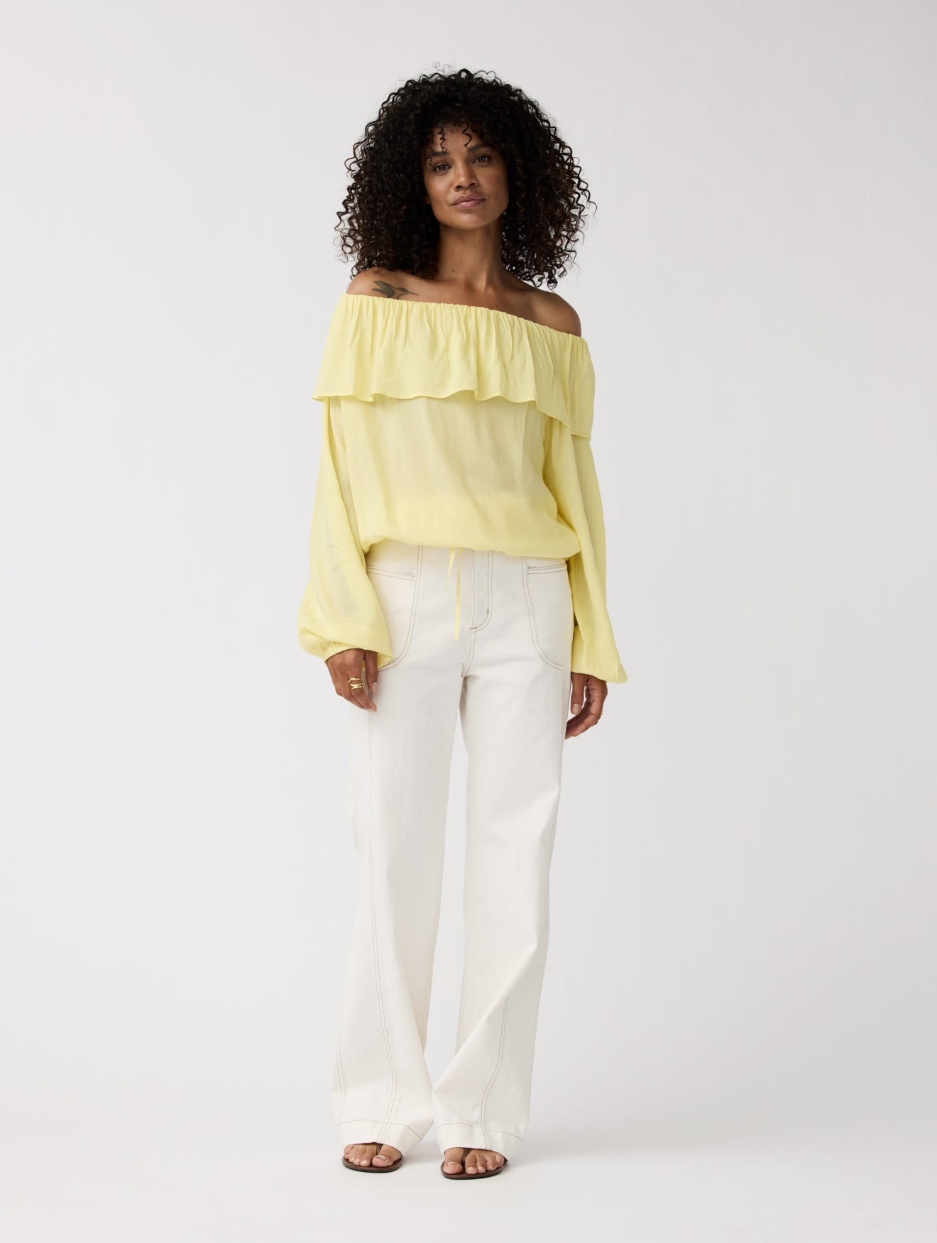 Top Pomme | Butter yellow