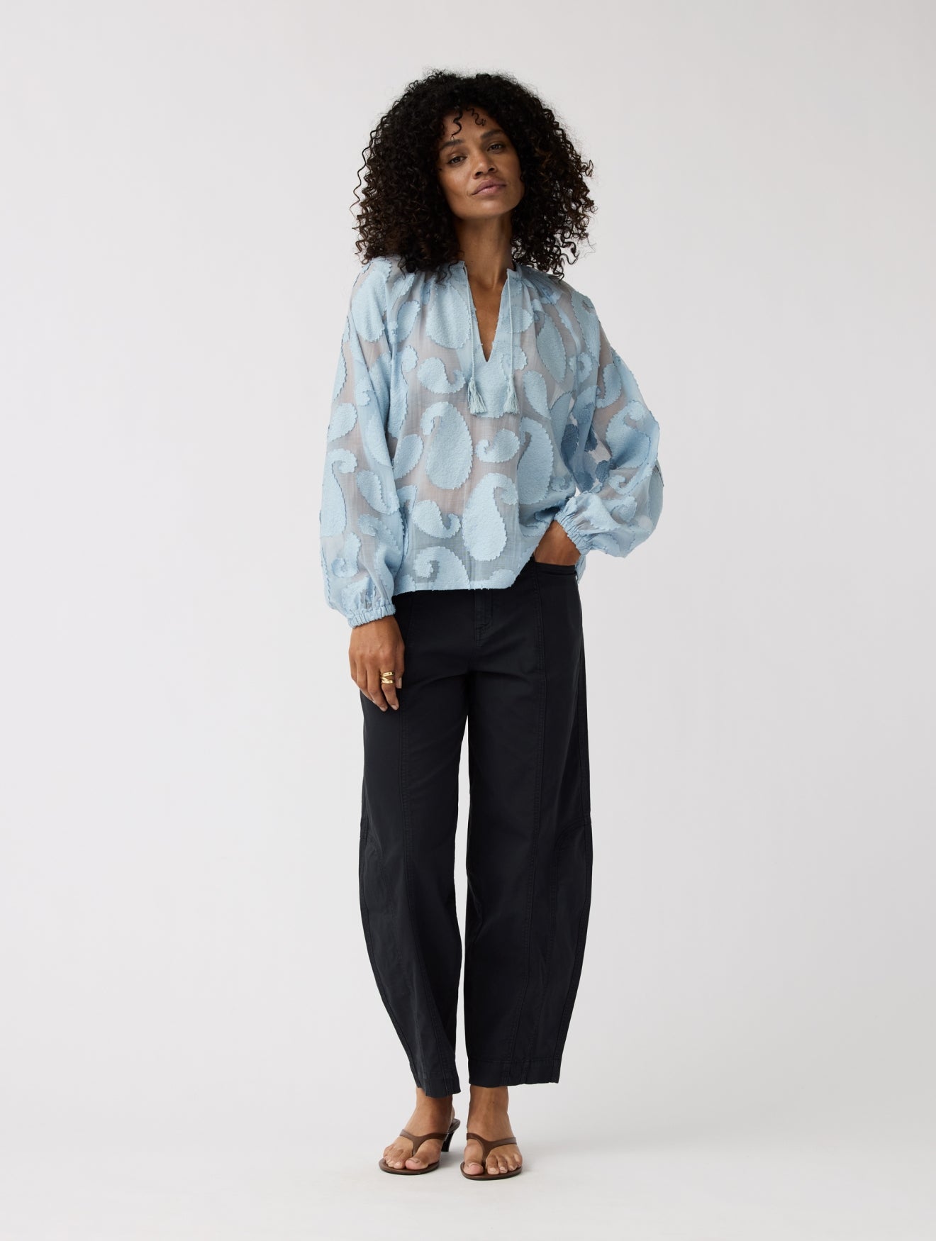 Top Jill | Faded blue