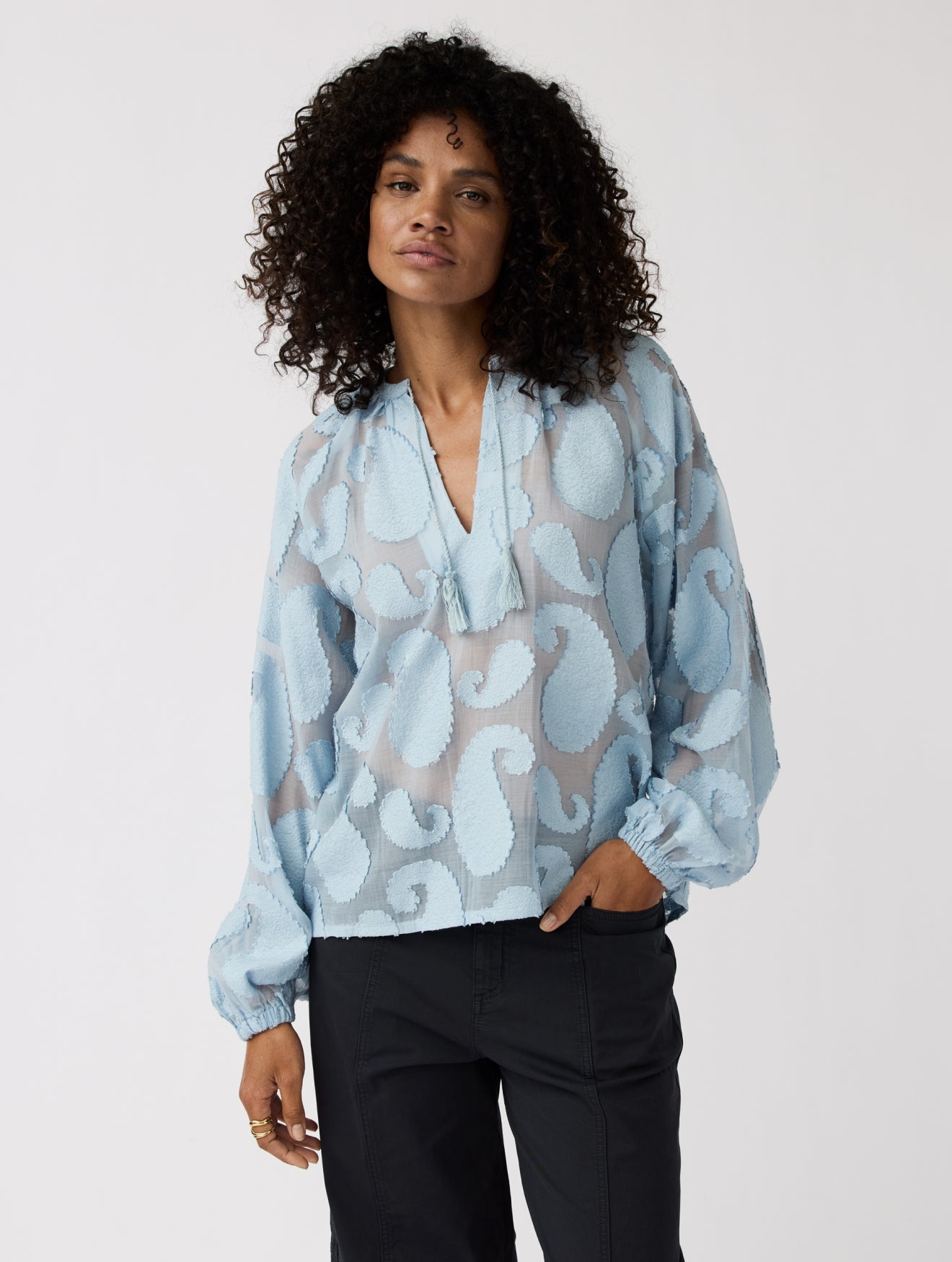 Top Jill | Faded blue