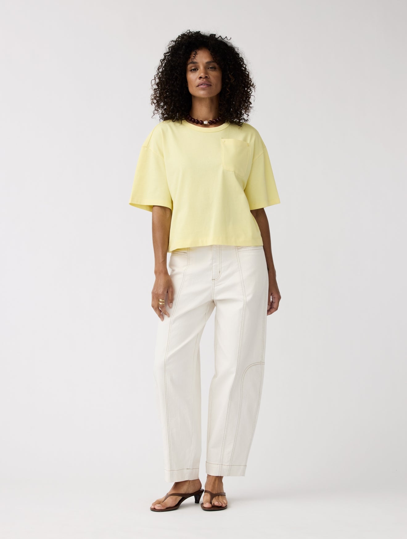 Tee Ashley | Butter yellow