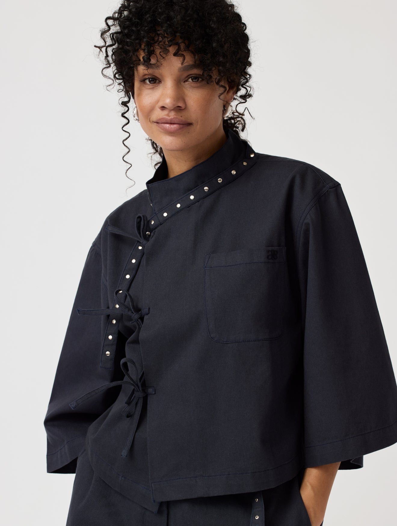 Jacket Olive | Navy