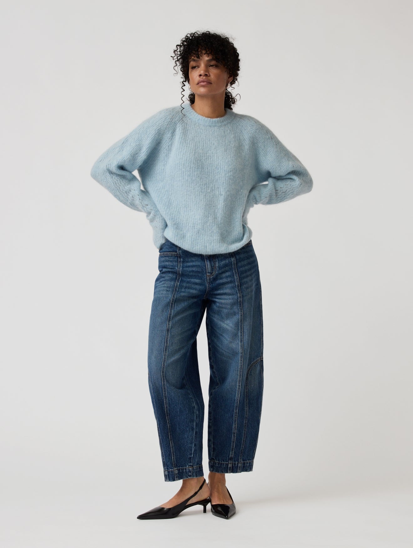 Sweater Sesame | Ice blue