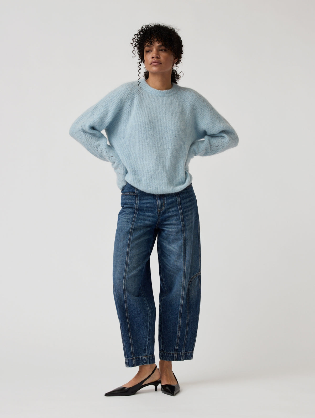 Sweater Sesame | Ice blue