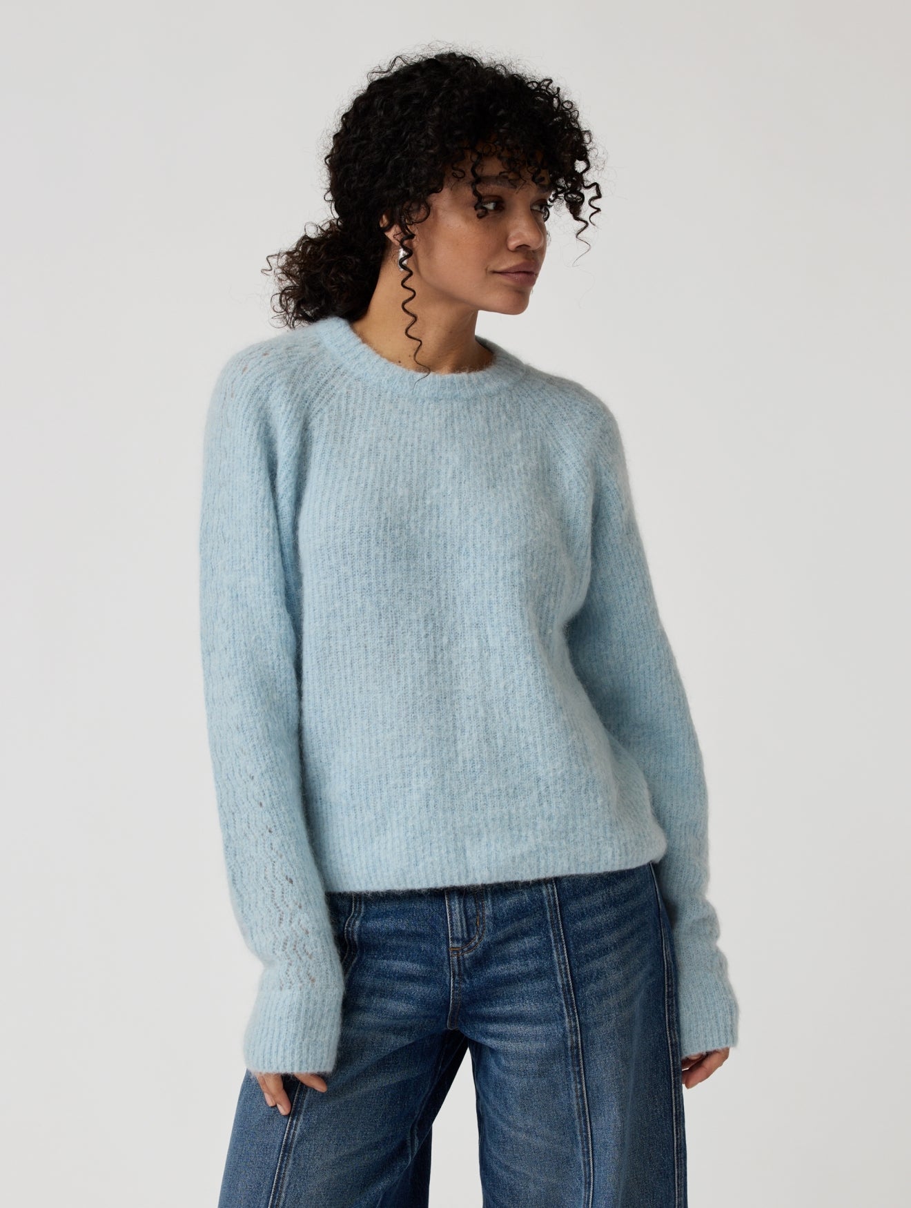 Sweater Sesame | Ice blue
