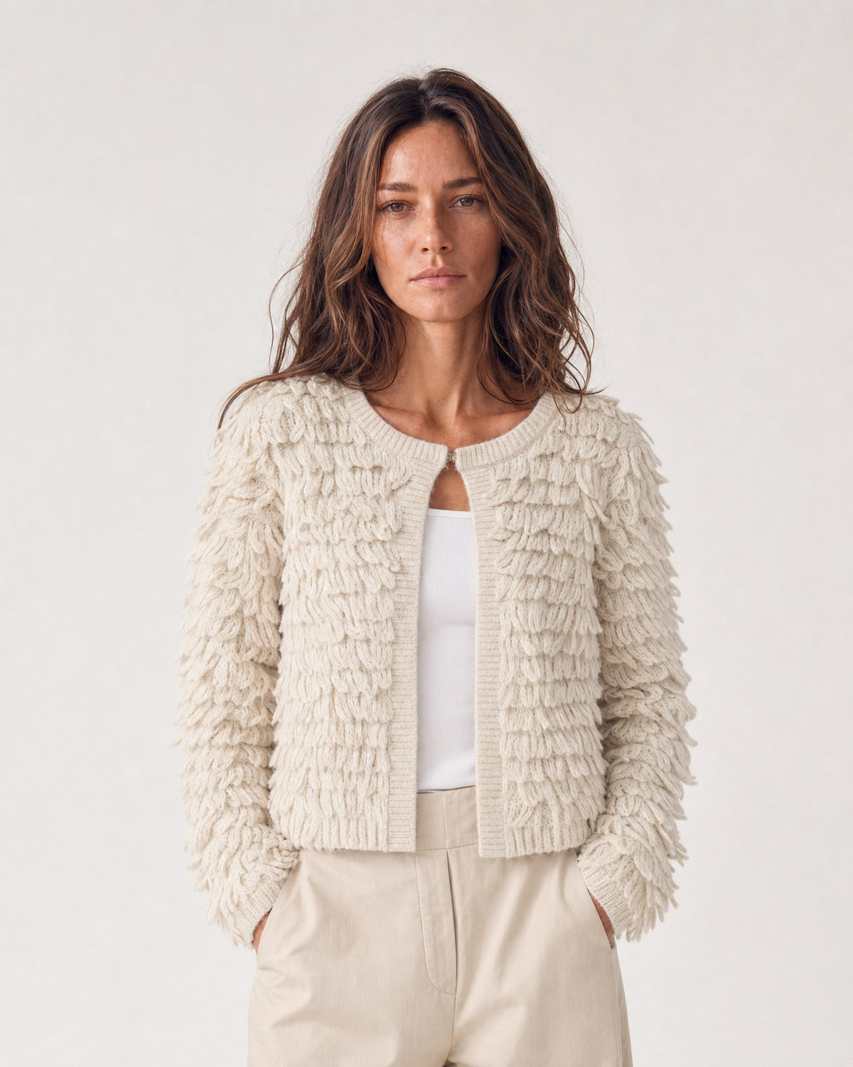Cardigan Sen | Oatmeal