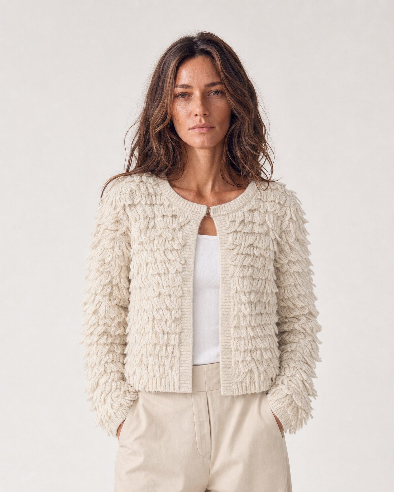 Cardigan Sen | Oatmeal