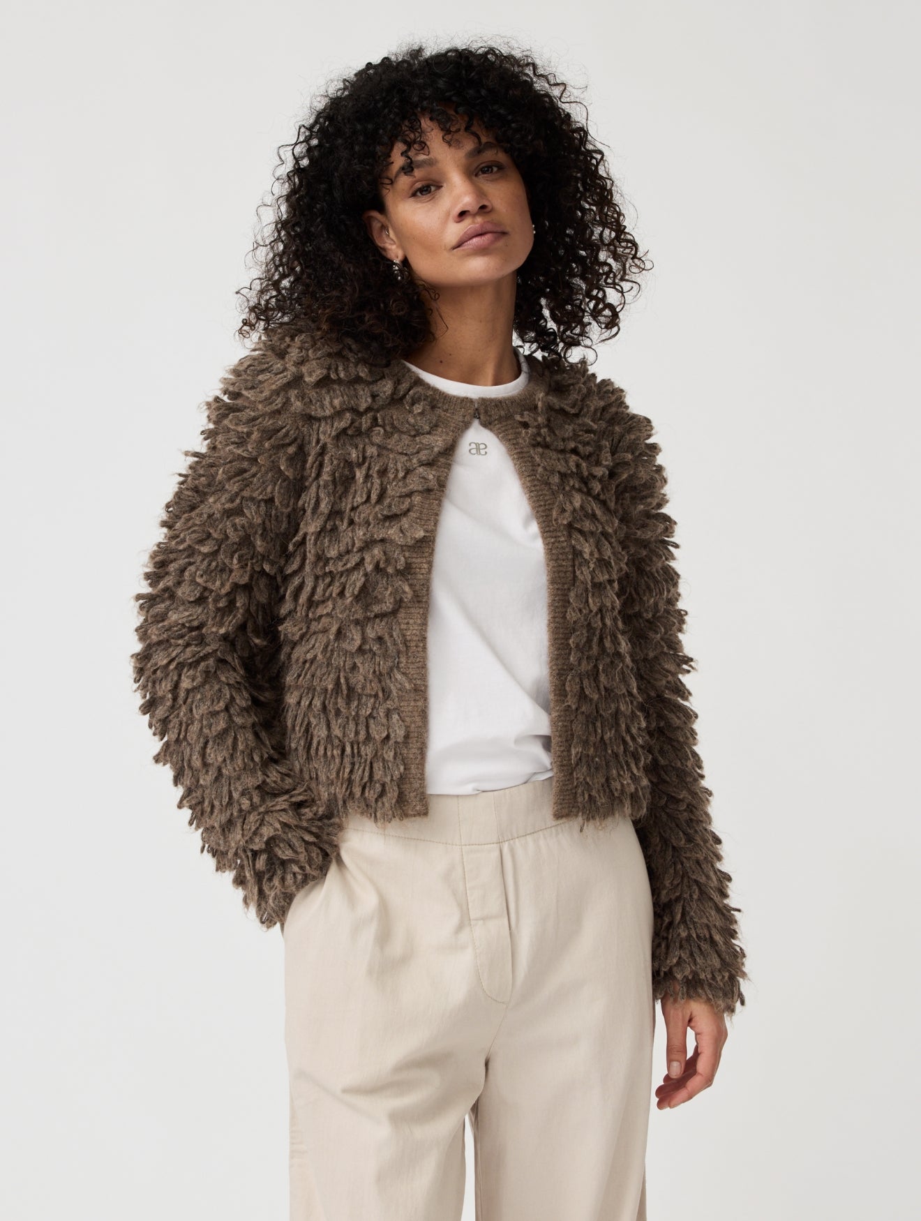 Cardigan Sen | Brown