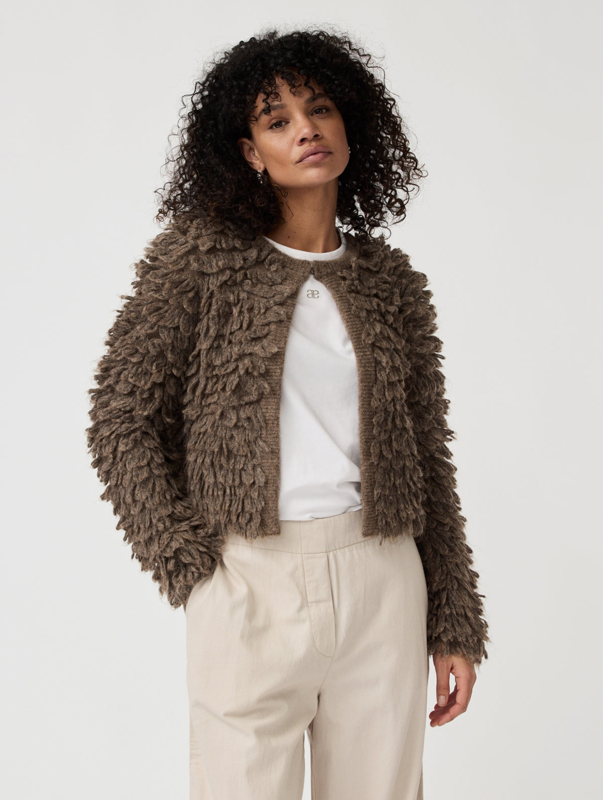 Cardigan Sen | Brown