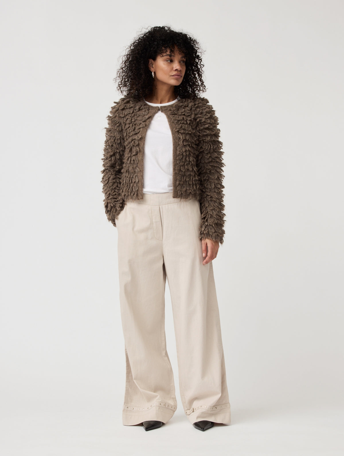 Cardigan Sen | Brown